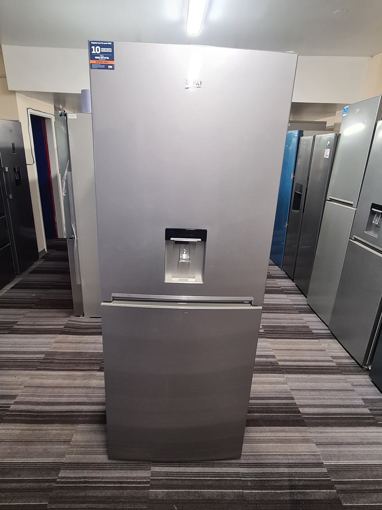 BEKO Pro CFG4790DPS 50/50 Fridge Freezer - Stainless Steel