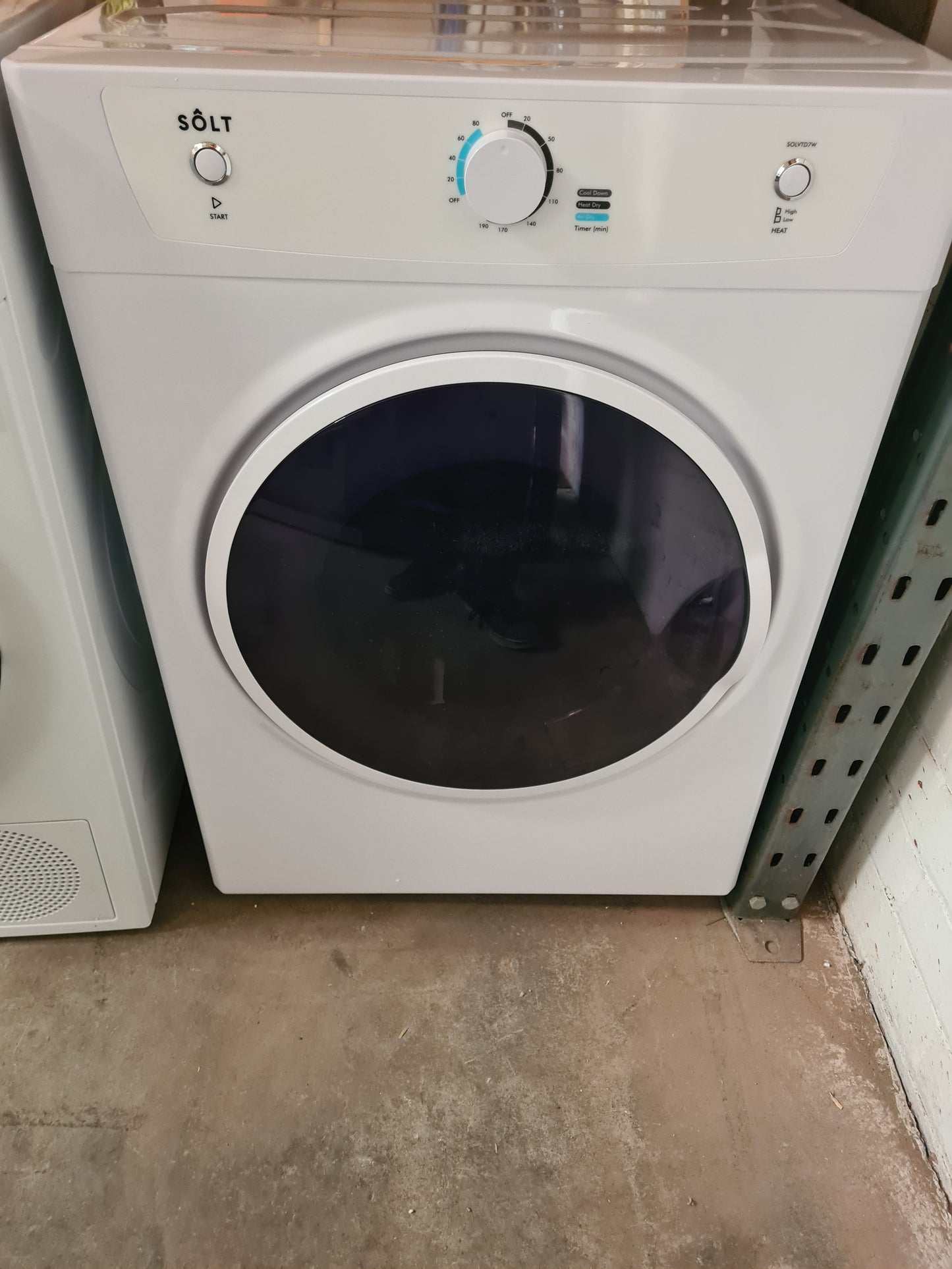 SOLT SOLVTD7W 7kg Vented Tumble Dryer