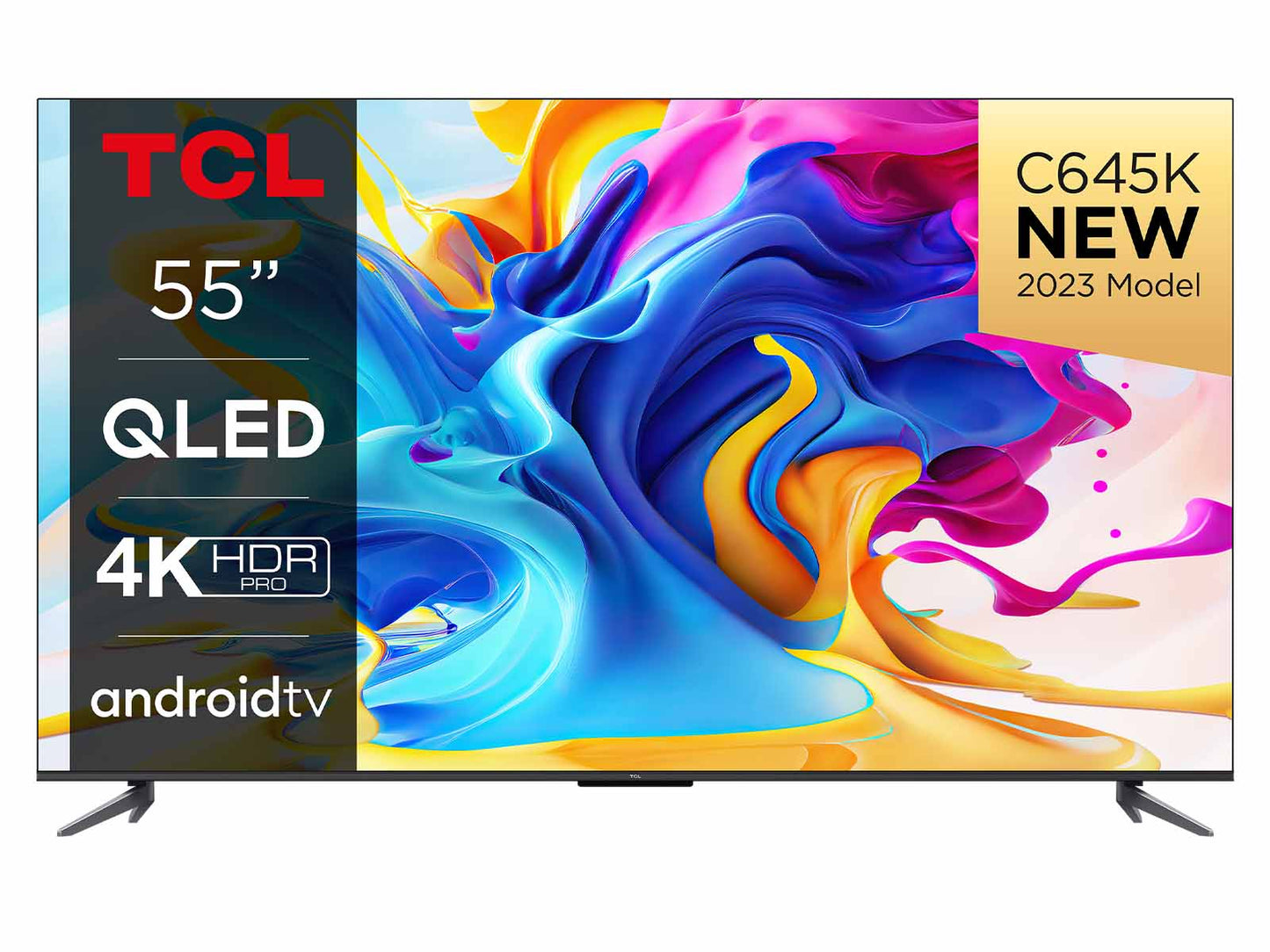 TCL 55C645K 55" QLED 4K Ultra HD HDR Smart