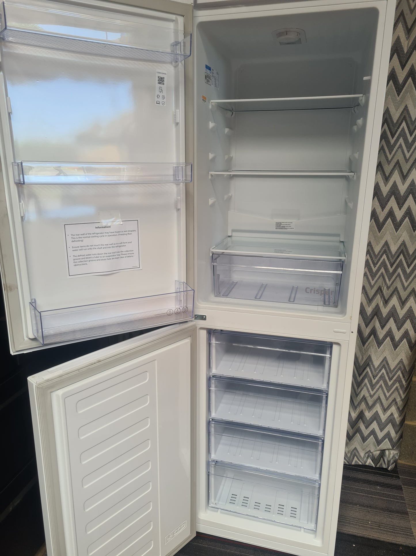 BEKO CSG4582W 50/50 Fridge Freezer - White
