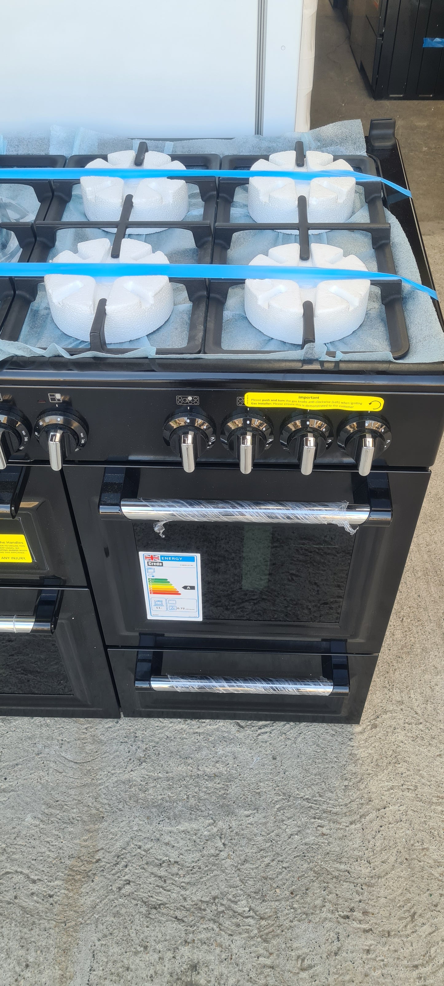 Creda C100RCDFTBL 100Cm Dual Fuel Range Cooker