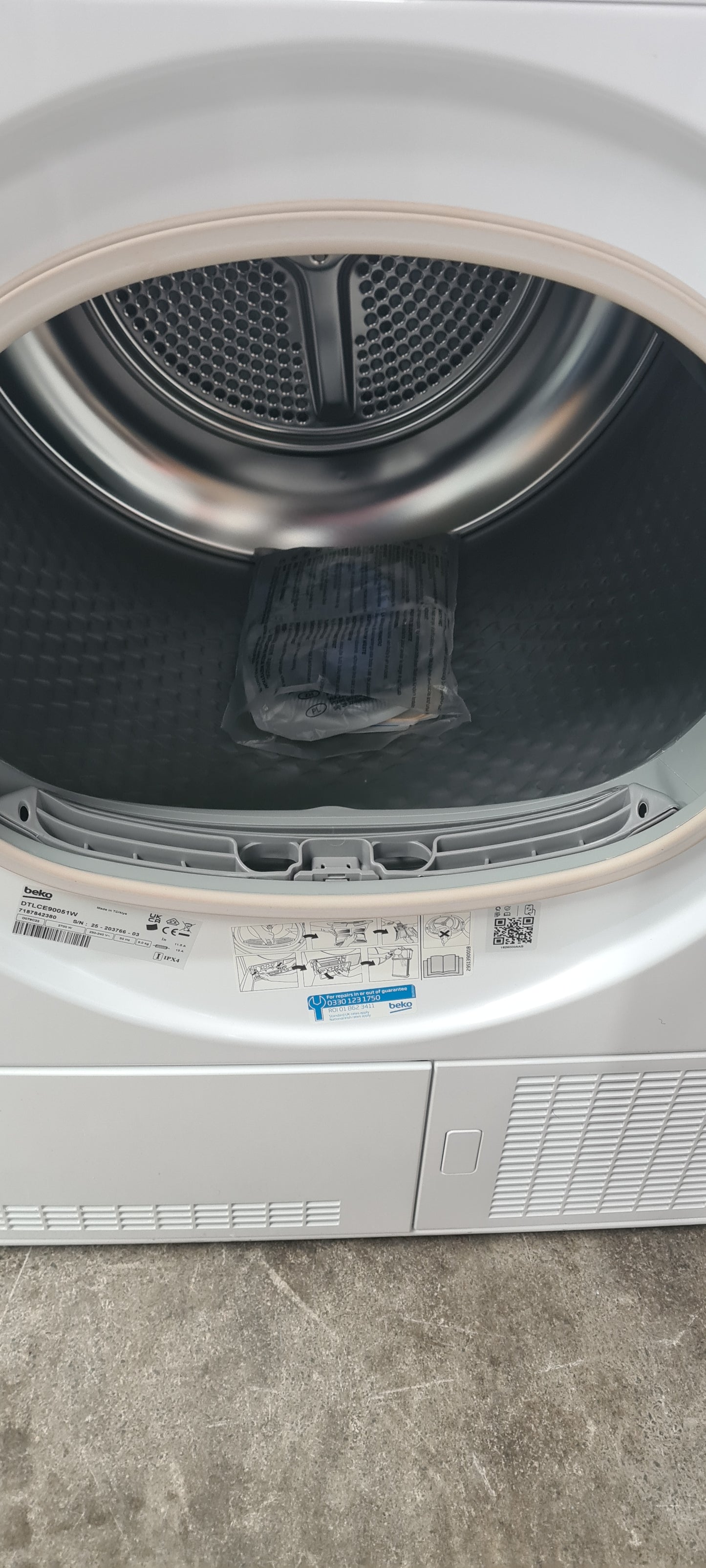 Beko DTLCE90051W 9kg Condenser Tumble Dryer