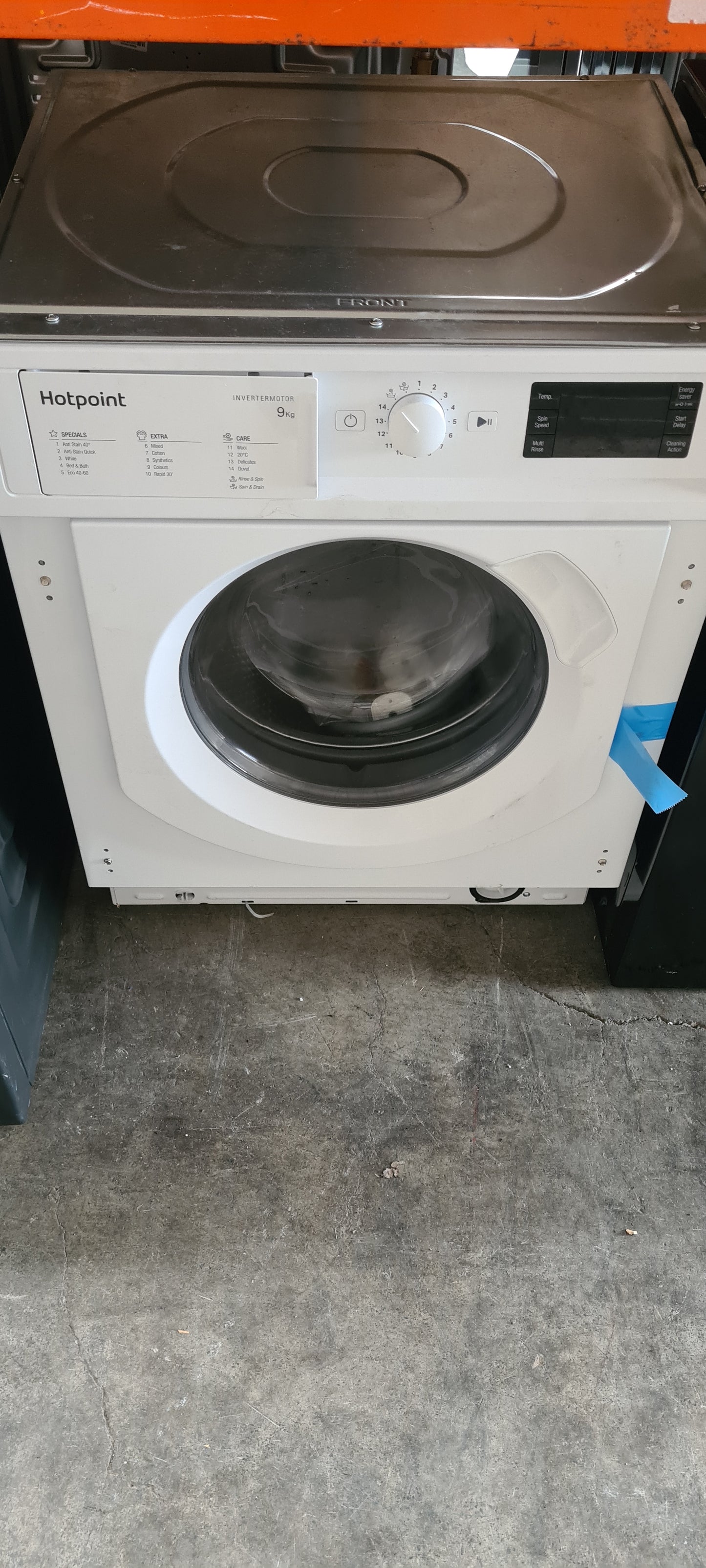 HOTPOINT BI WMHG 91485 UK Integrated 9 kg 1400 Spin Washing Machine