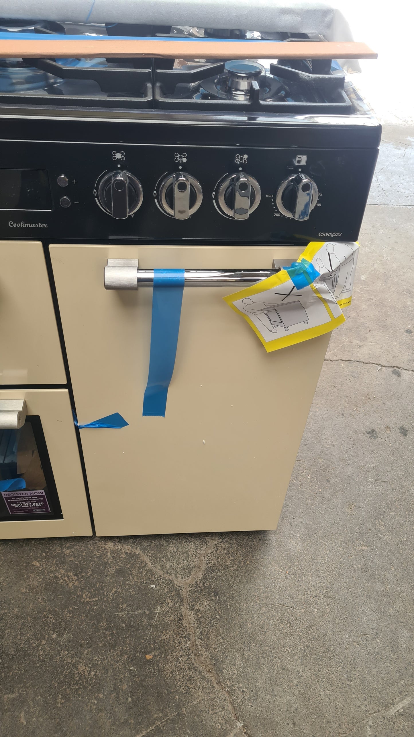 Leisure Cookmaster CK90G232C 90cm Duel Fuel Range Cooker - Cream - A+/A Rated