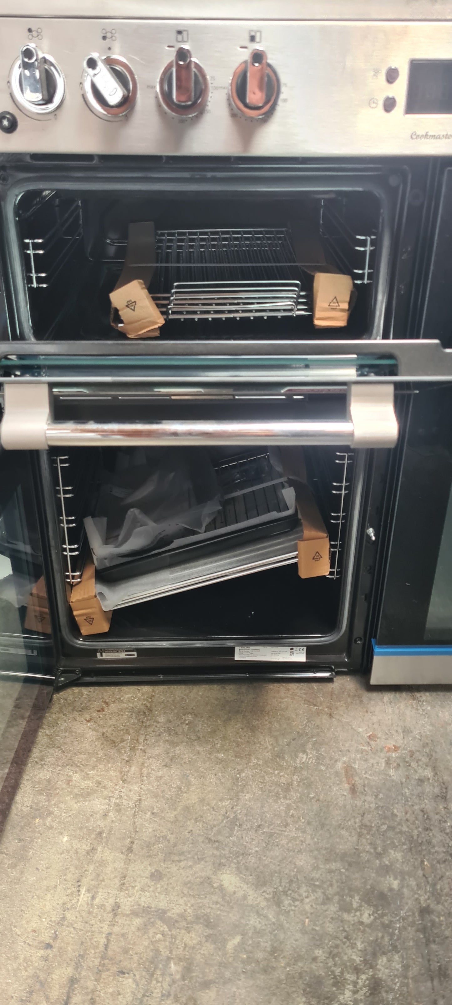 LEISURE CK90F530X 90 cm Dual Fuel Range Cooker - Stainless Steel & Chrome
