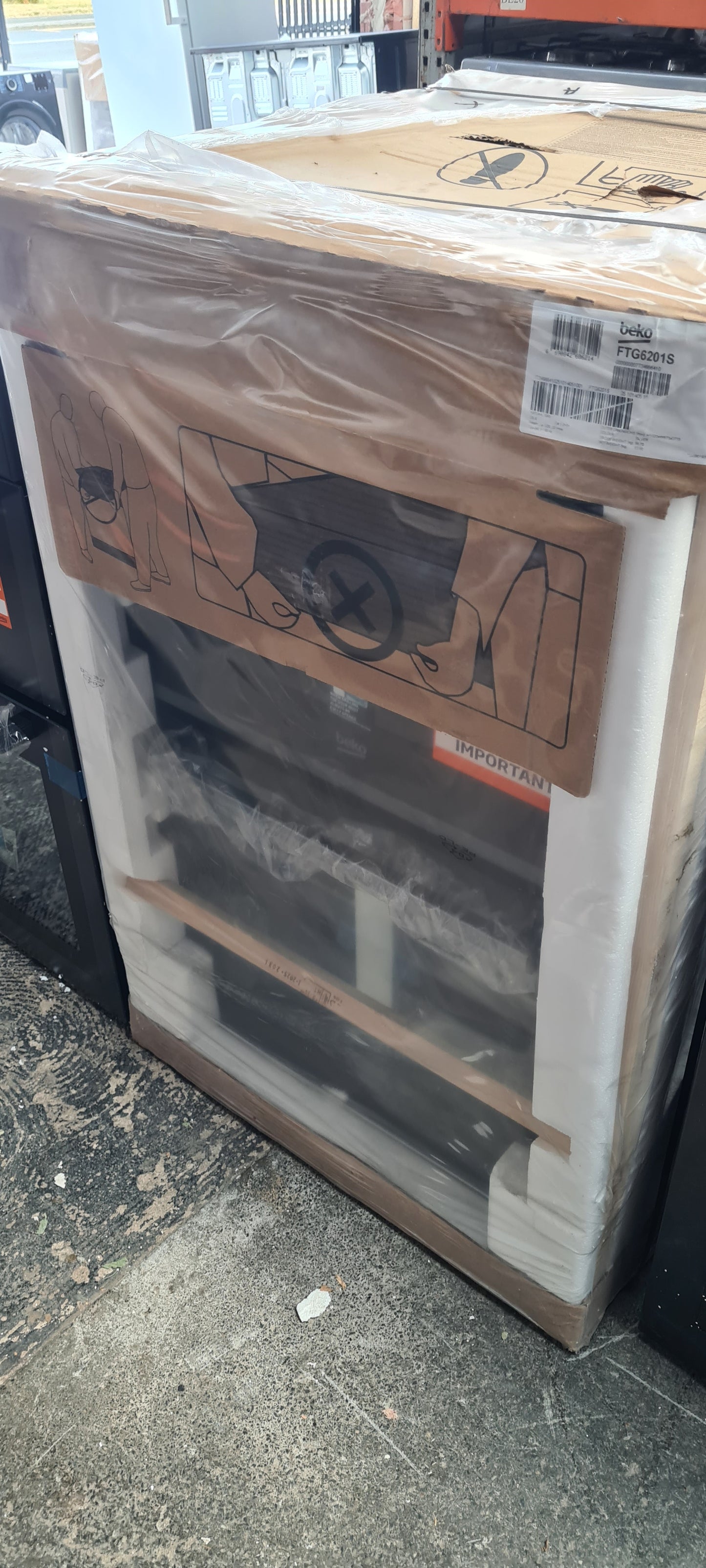 BEKO FTG6201S 60 cm Gas Cooker - Silver