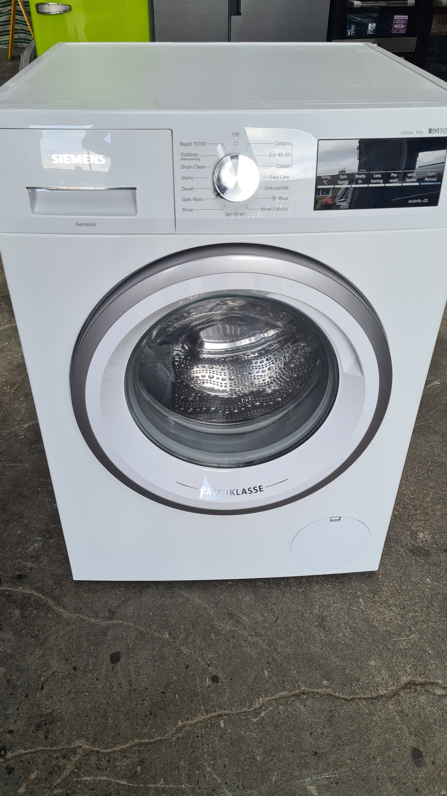 Siemens WM14UP89GB iQ500 i-DOS 9kg Washing Machine - White 28 day return item
