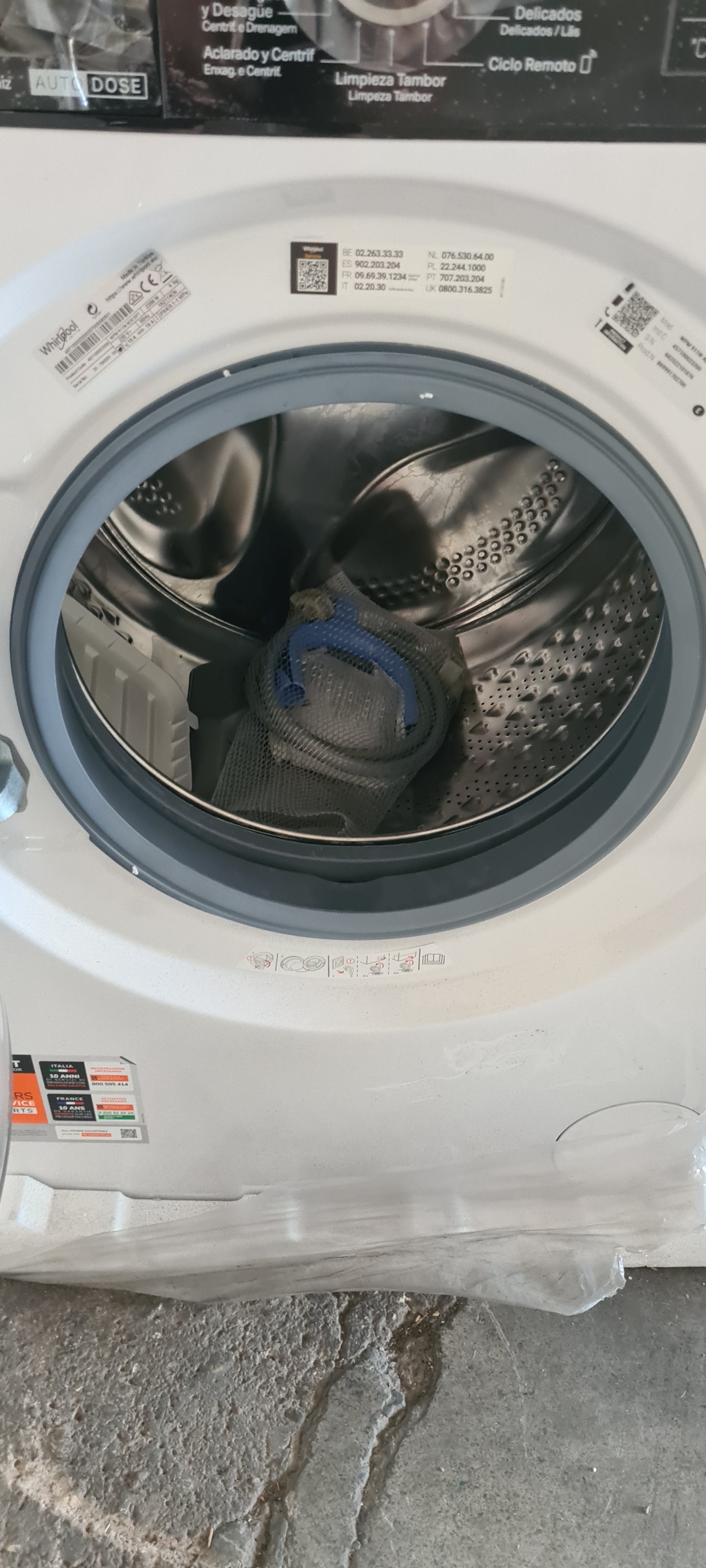 Whirlpool WPM 911W ADS IT Washing machine cm. 60 - capacity 9 kg - white