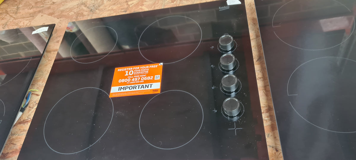 BEKO HIC64102 58 cm Electric Ceramic Hob - Black