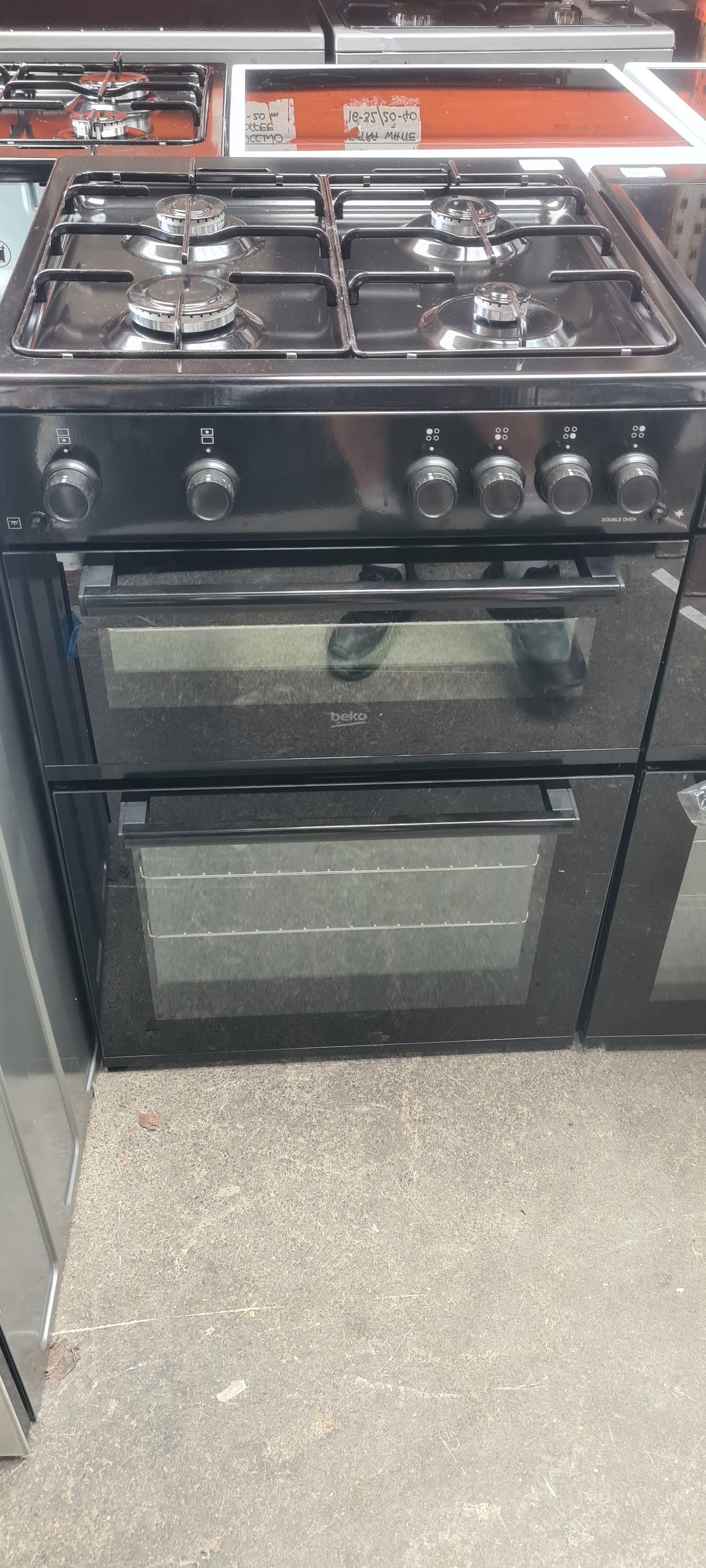BEKO Pro FDG6201K 60 cm Gas Cooker - Black