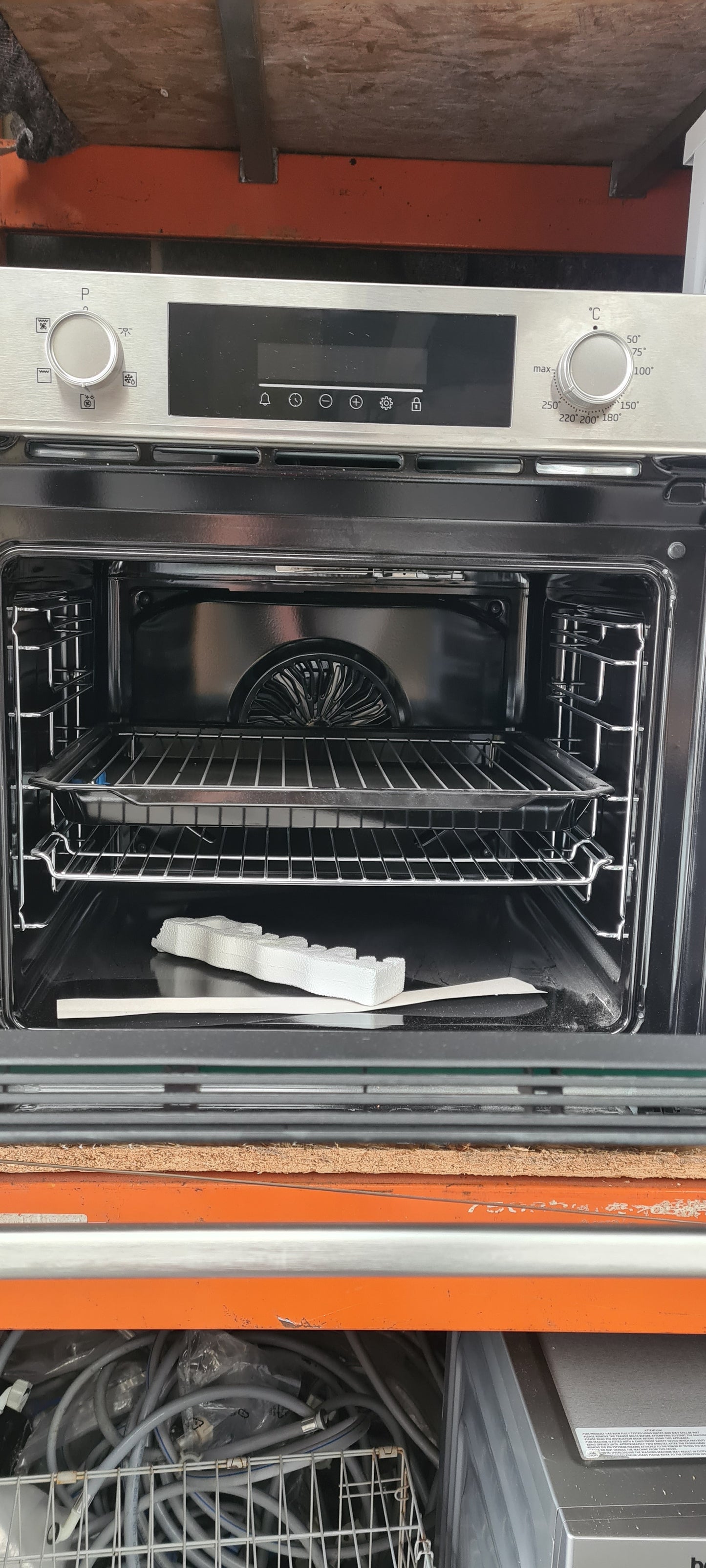 Beko 60cm Electric 72 Litre AeroPerfect Fan Single Oven - Stainless Steel - BBIF16300X