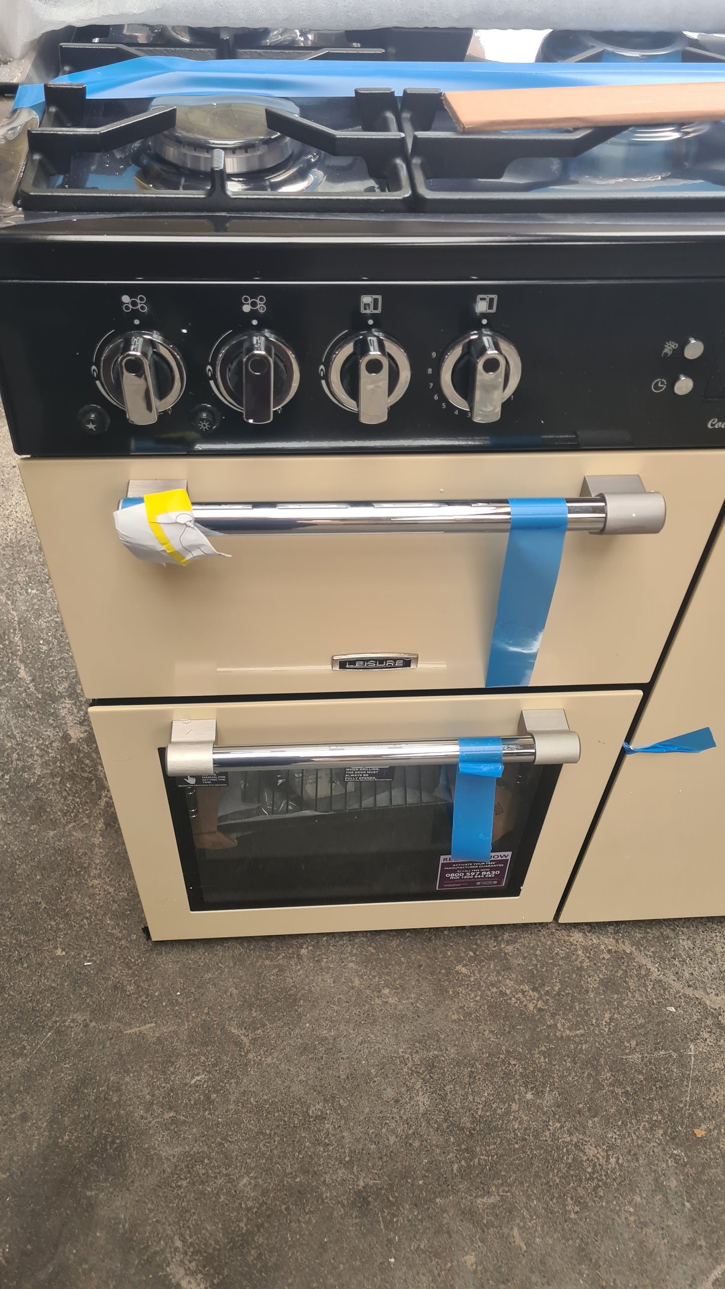 Leisure Cookmaster CK90G232C 90cm Duel Fuel Range Cooker - Cream - A+/A Rated