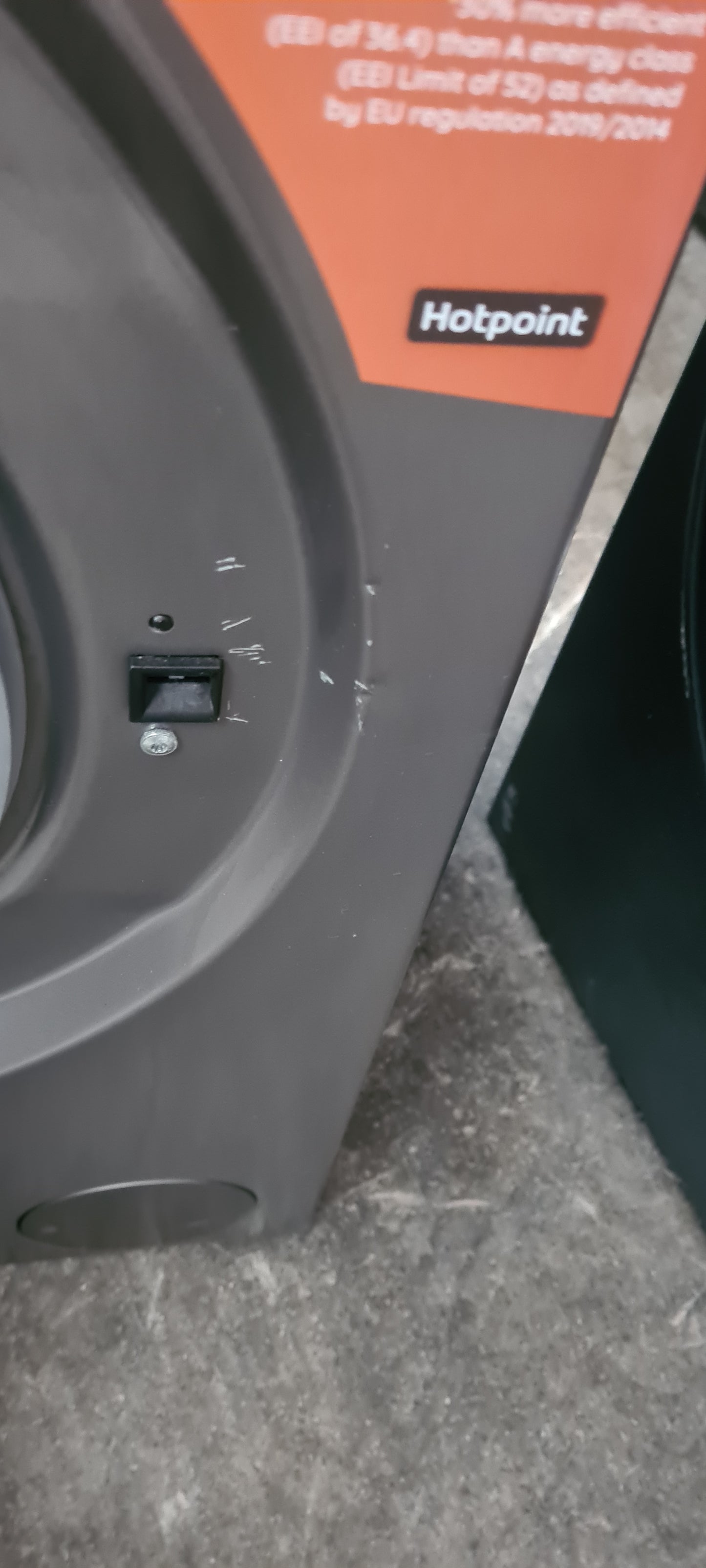 HOTPOINT FabricCare HBCA 103G CARE UK 10 kg 1400 Spin Washing Machine - Manhattan Grey