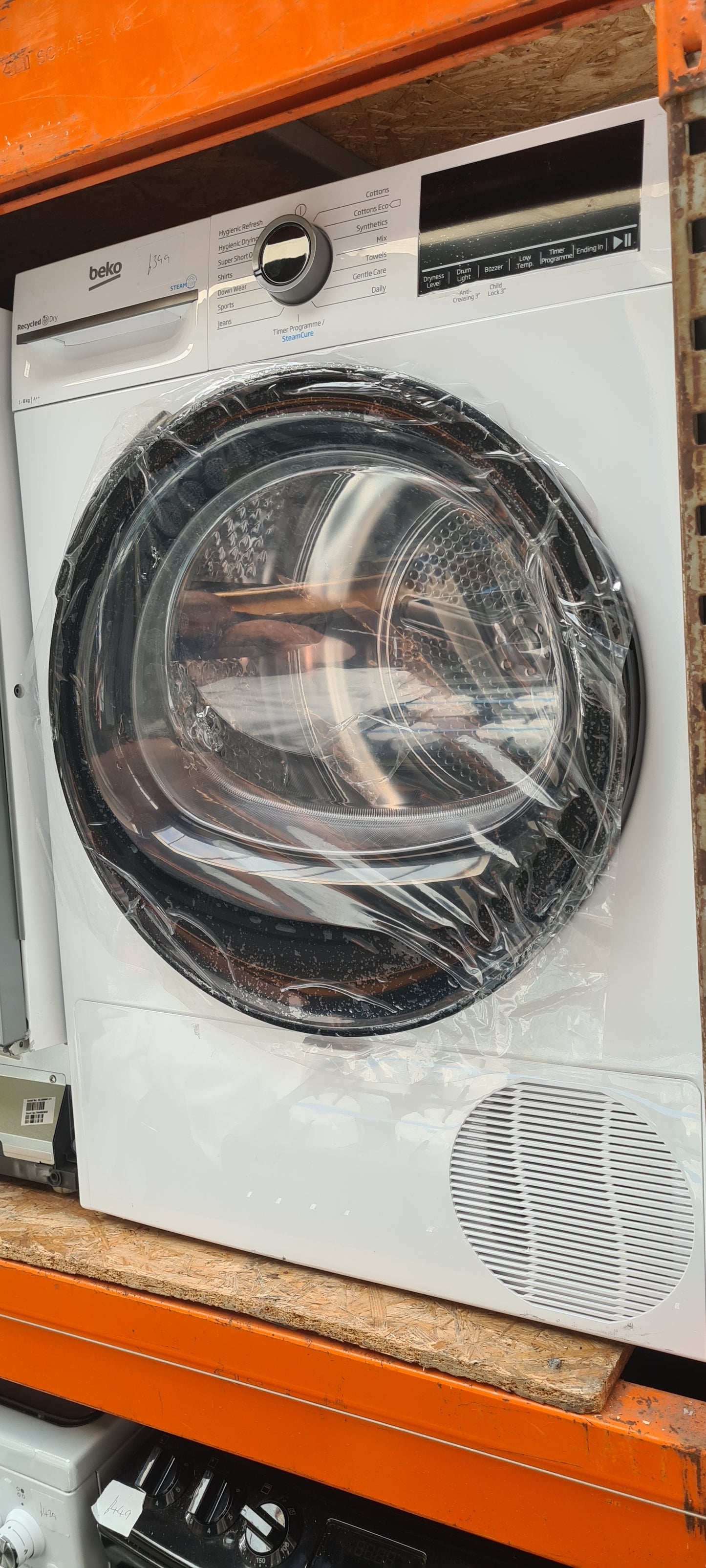 BEKO Pro BM3T3833W 8 kg Heat Pump Tumble Dryer - White