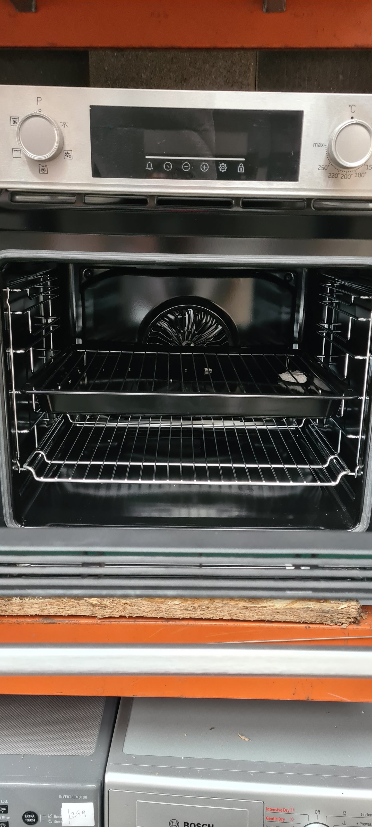 Beko 60cm Electric 72 Litre AeroPerfect Fan Single Oven - Stainless Steel - BBIF16300X