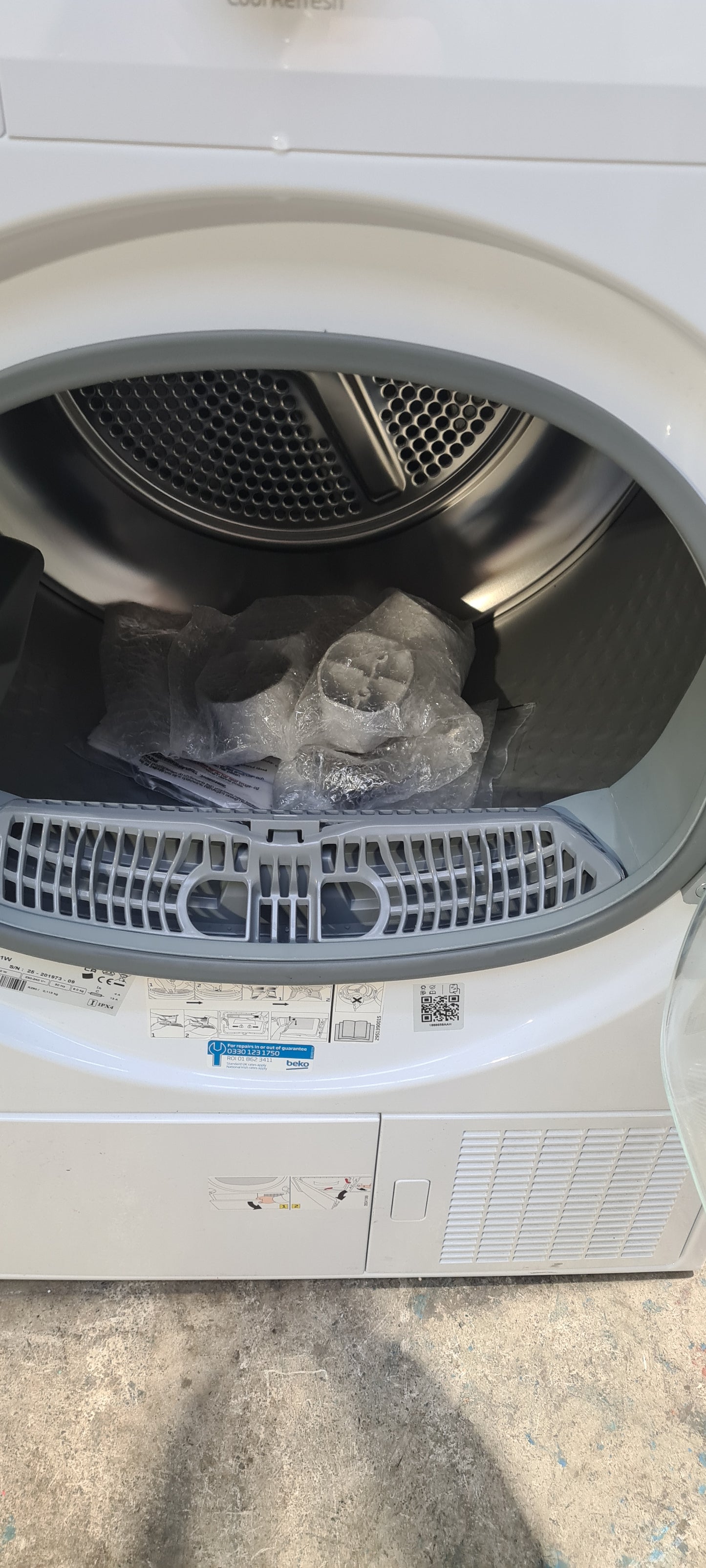 Beko DTIKP81131W 8Kg Integrated Heat Pump Tumble Dryer - White - A++ Rated