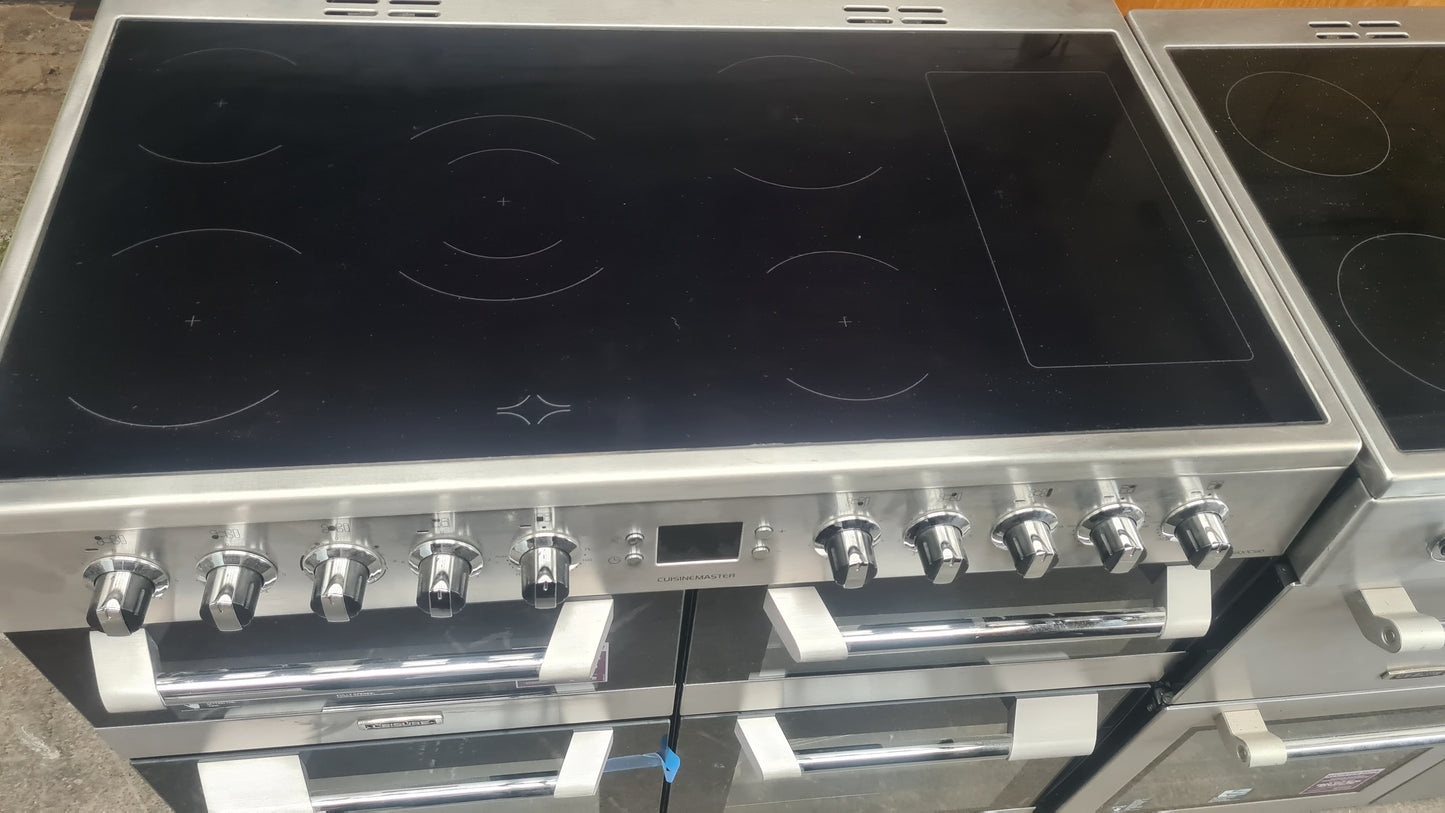 LEISURE Cuisinemaster CS100C510X 100 cm Electric Ceramic Range Cooker - Stainless Steel