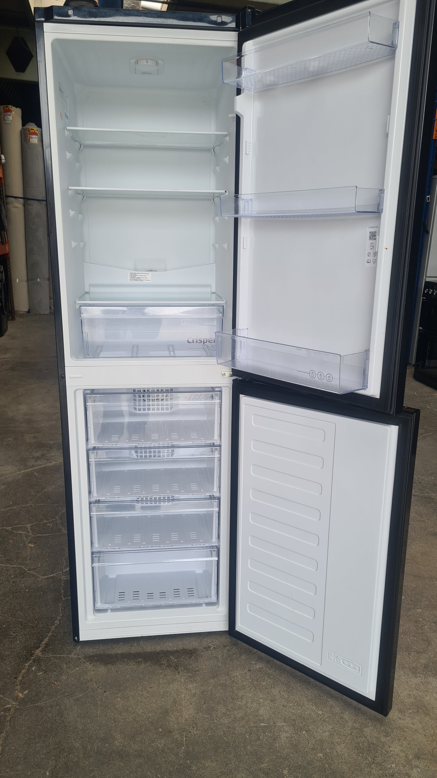 BEKO CFG4582B 50/50 Fridge Freezer - Black