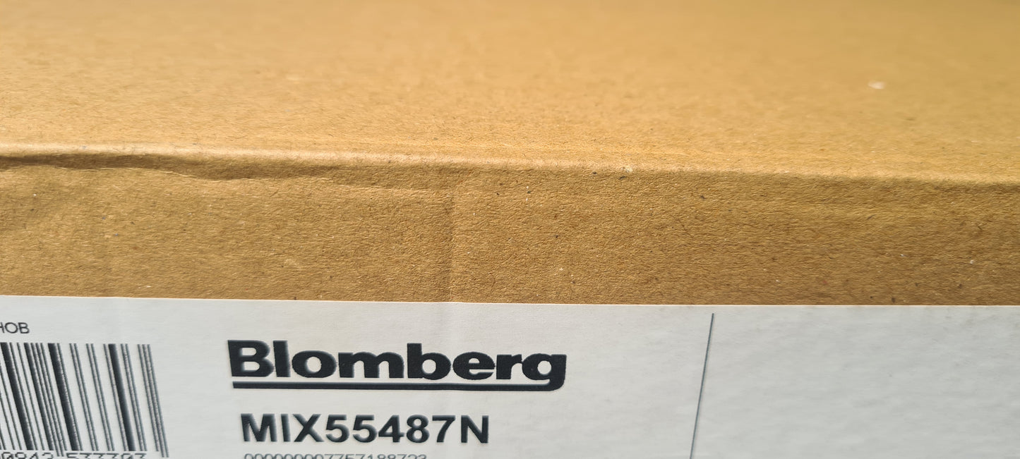 Blomberg MIX55487N 78cm Cook Sensor Induction Hob - Black