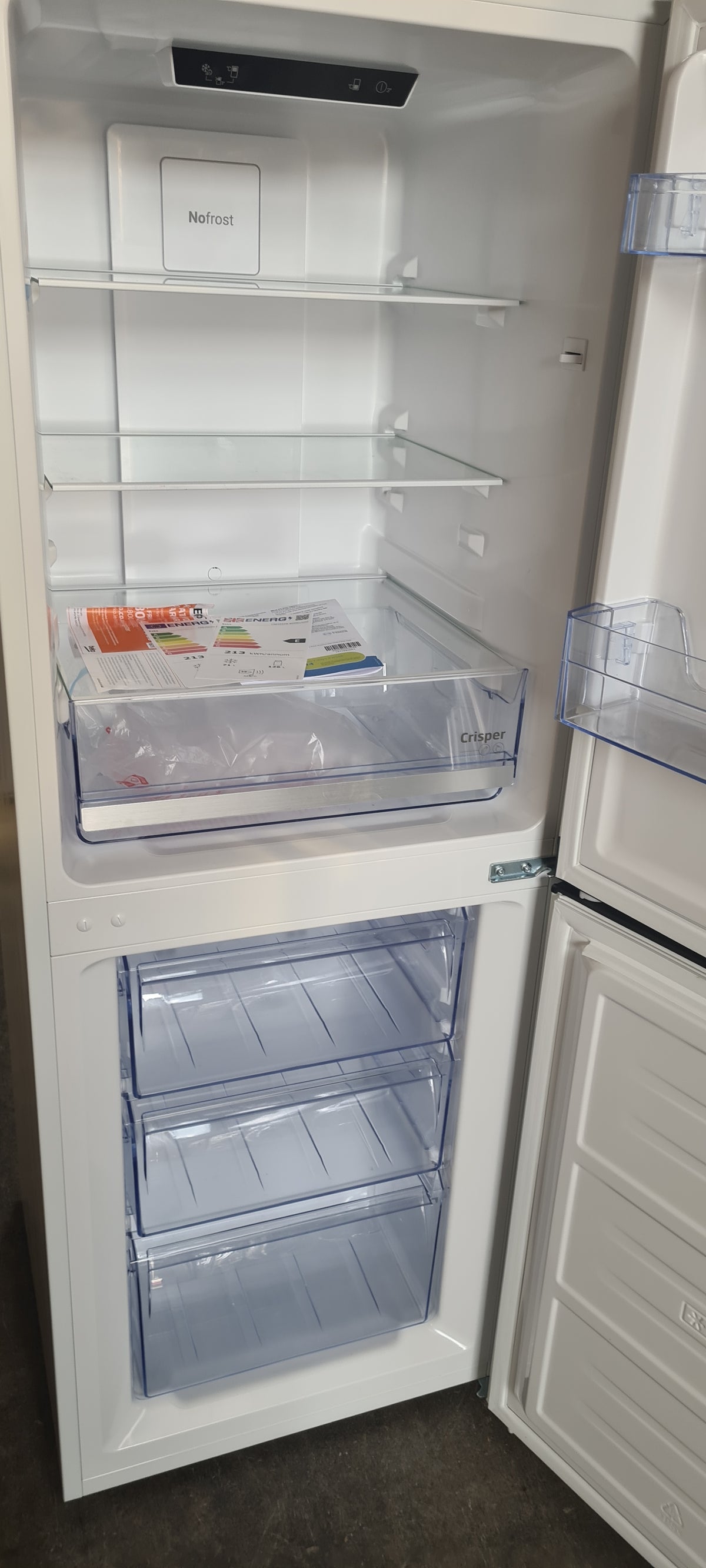 BEKO CNE4552W 50/50 Total No-Frost Fridge Freezer - White