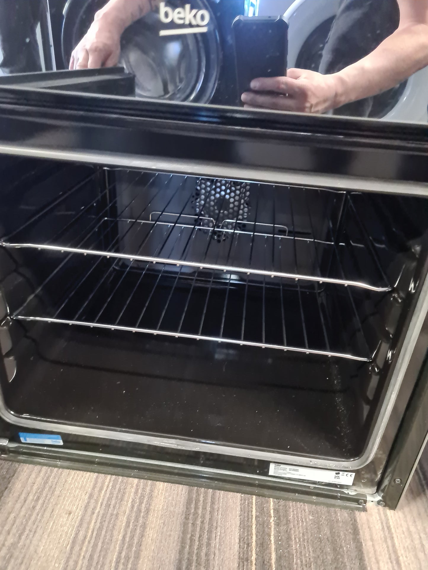 BEKO XDC663SM 60 cm Electric Ceramic Cooker - Silver