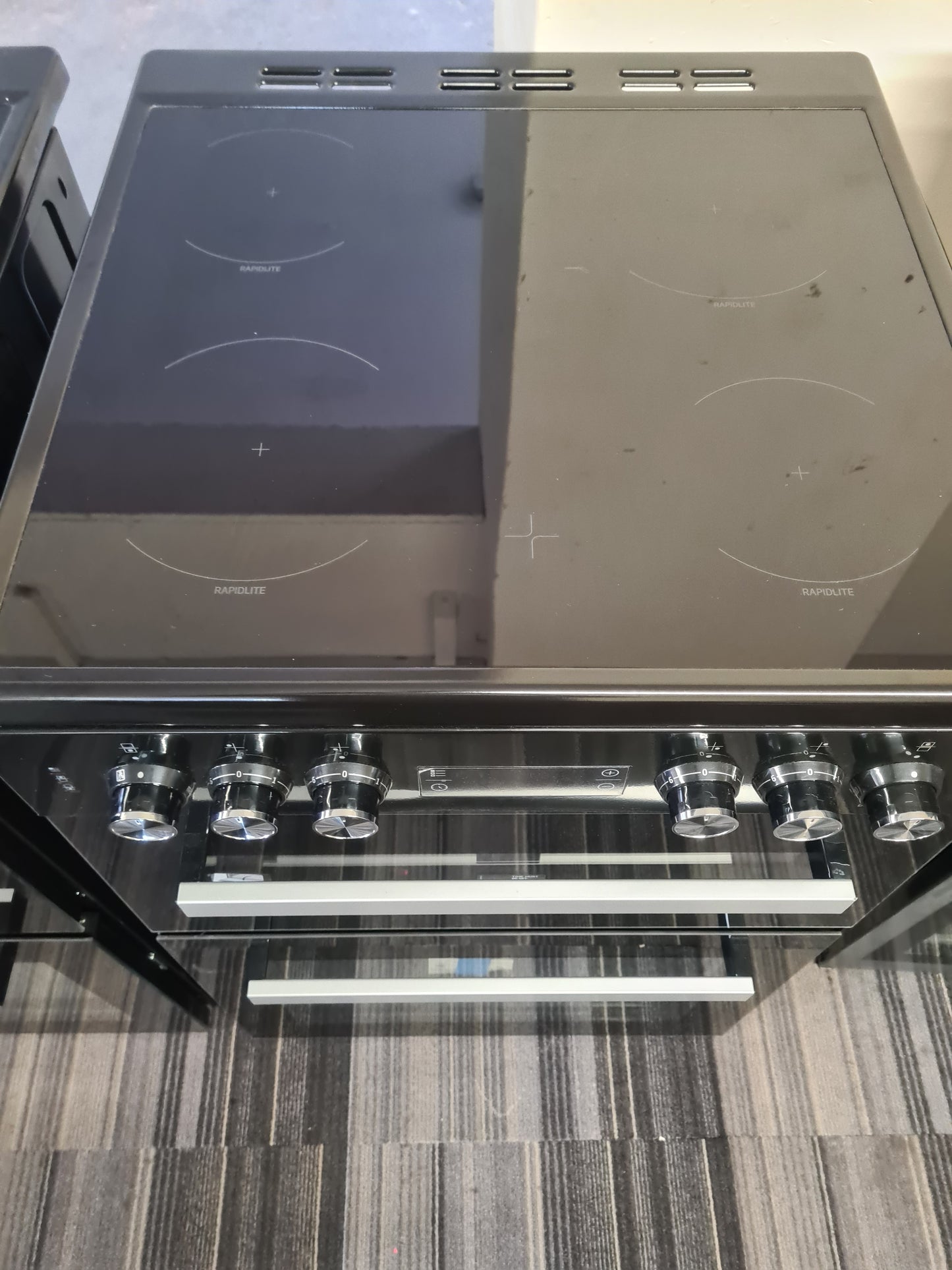 Beko KDC653K 60cm Electric Cooker with Ceramic Hob - Black - A/A Rated