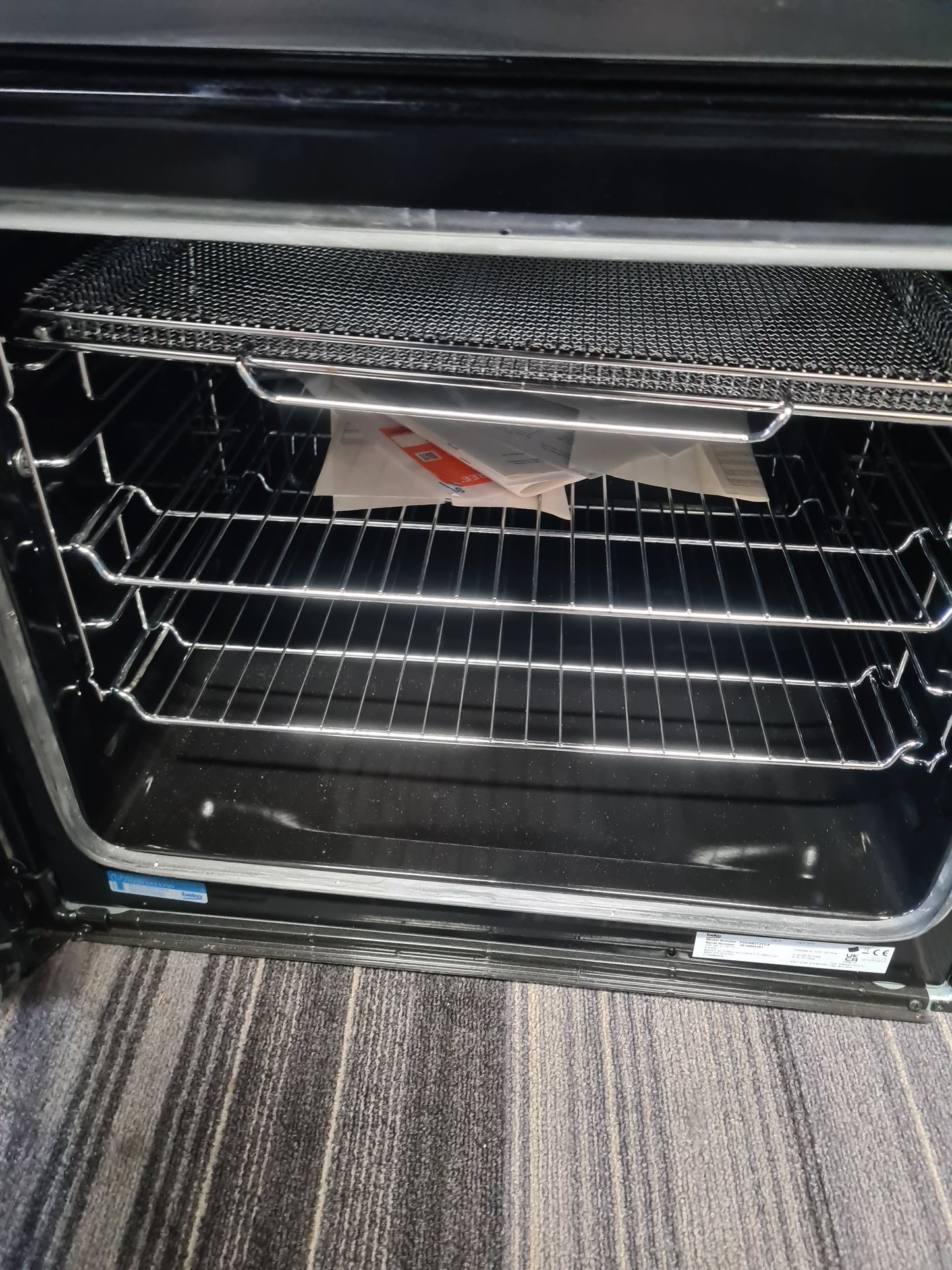 BEKO Pro FDDA6272TCA 60 cm Dual Fuel Cooker - Anthracite