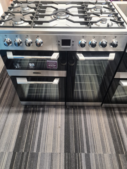 Leisure Cuisinemaster CS90F530X 90cm Dual Fuel Range Cooker - Stainless Steel - A/A/A Rated