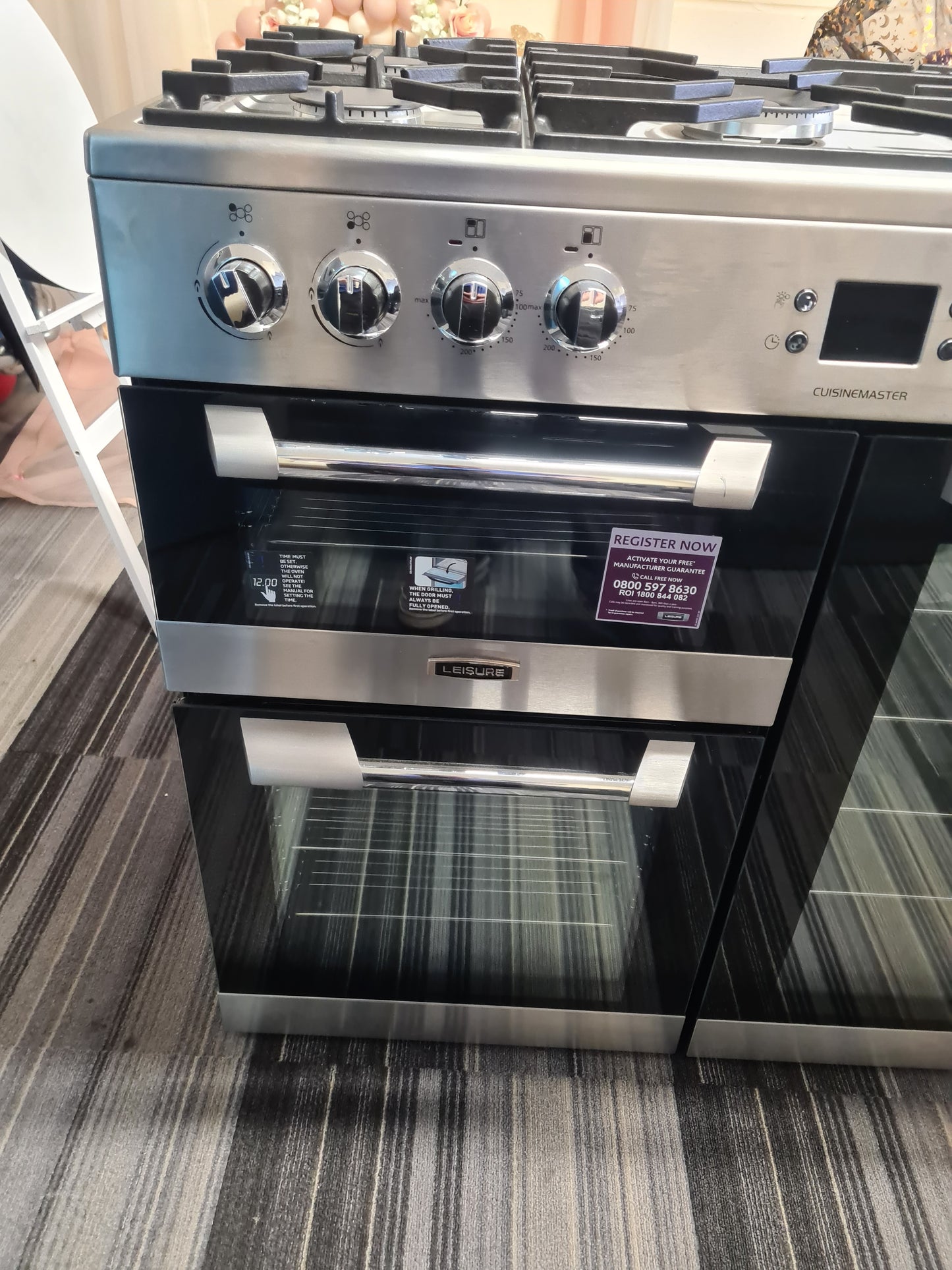 Leisure Cuisinemaster CS90F530X 90cm Dual Fuel Range Cooker - Stainless Steel - A/A/A Rated