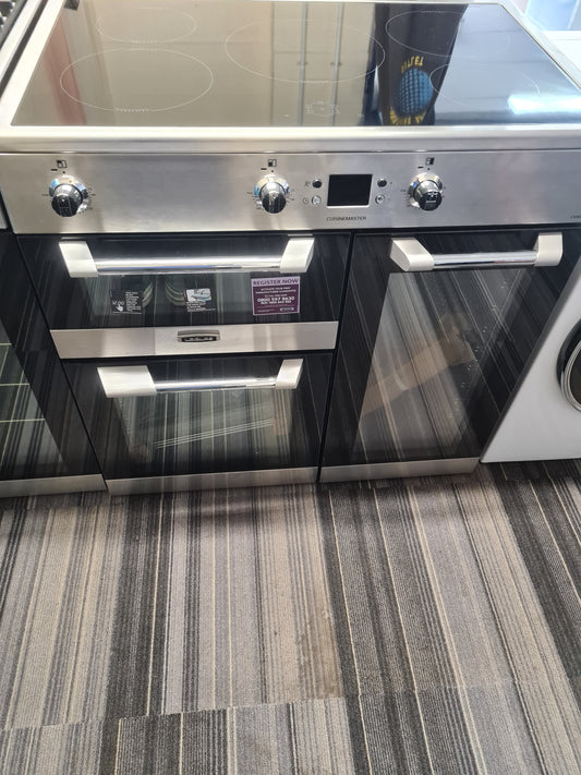 Leisure Cuisinemaster CS90D530X 90cm Electric Range Cooker with Induction Hob - Stainless Steel - A/A/A Rated