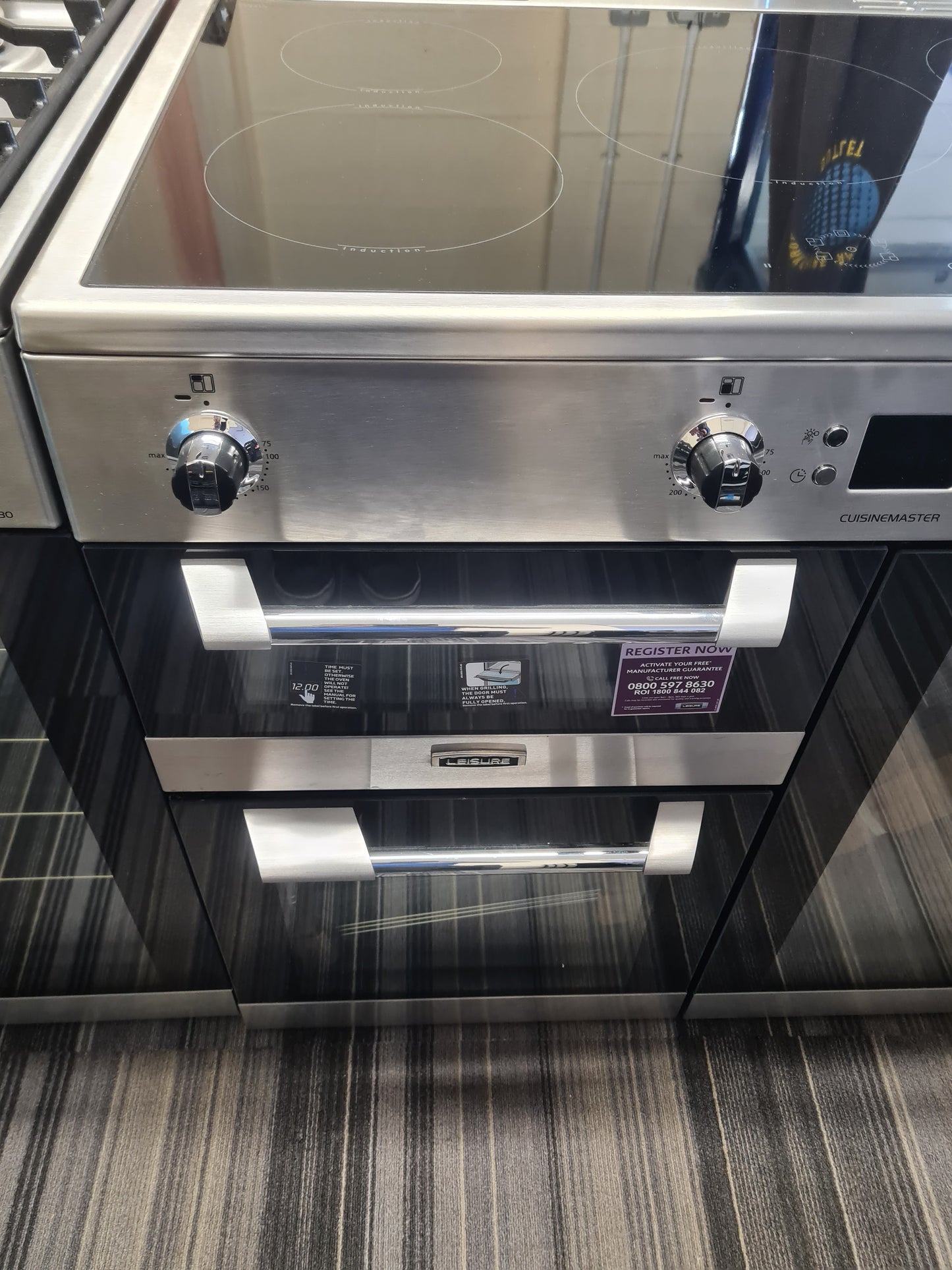 Leisure Cuisinemaster CS90D530X 90cm Electric Range Cooker with Induction Hob - Stainless Steel - A/A/A Rated