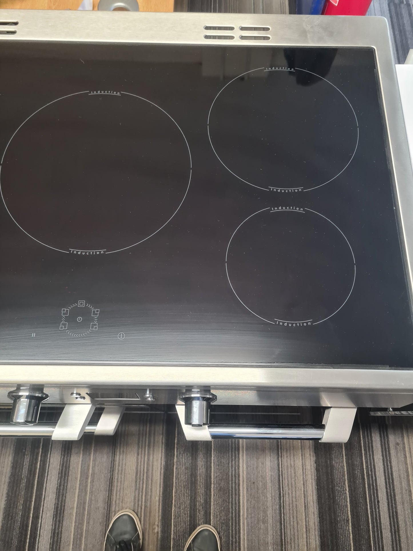 Leisure Cuisinemaster CS90D530X 90cm Electric Range Cooker with Induction Hob - Stainless Steel - A/A/A Rated