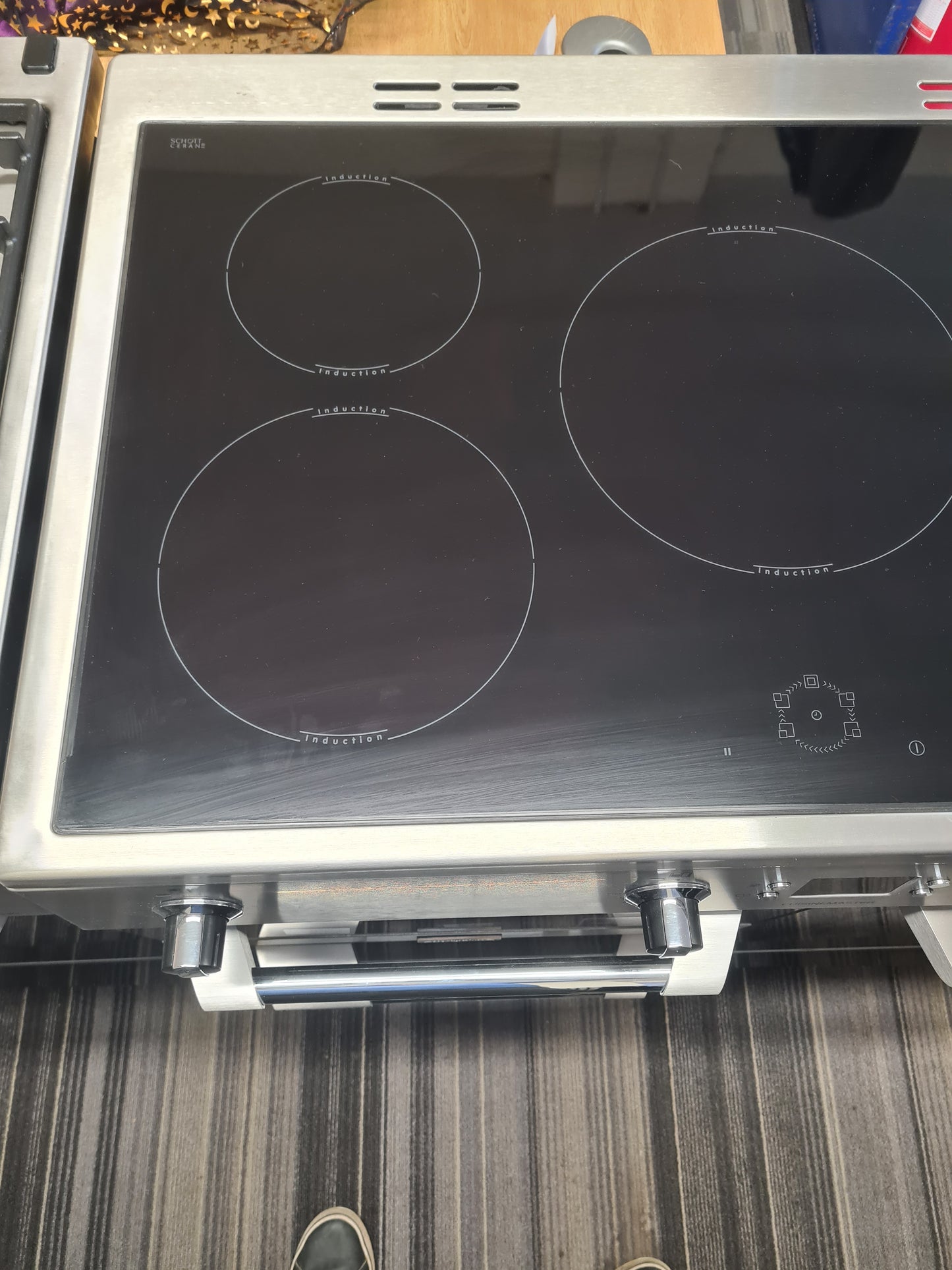 Leisure Cuisinemaster CS90D530X 90cm Electric Range Cooker with Induction Hob - Stainless Steel - A/A/A Rated
