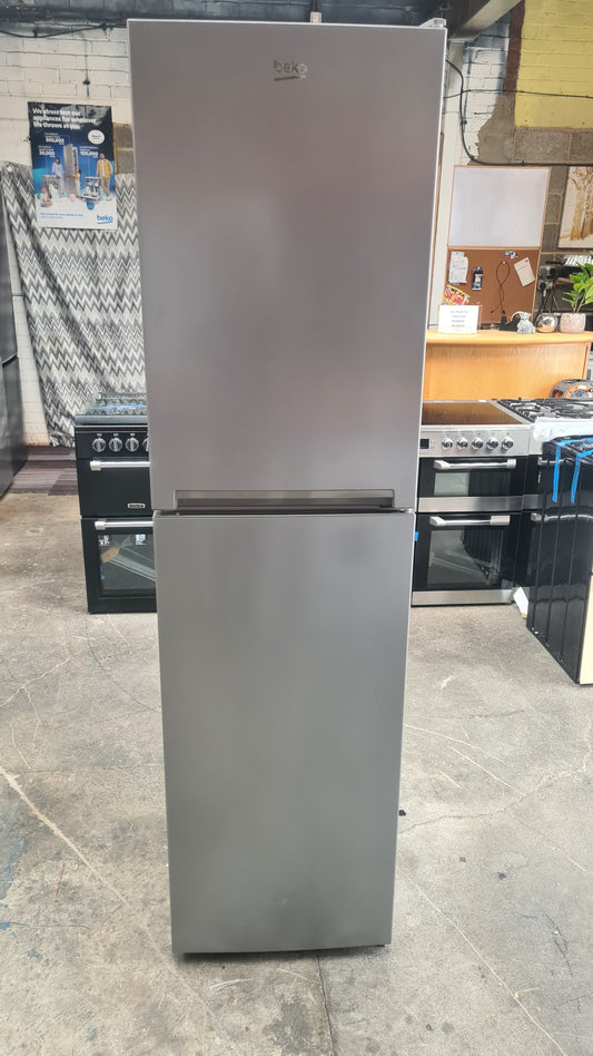 Beko CFG4501S 201cm 40/60 Frost Free Fridge Freezer - Silver 28 Day Return