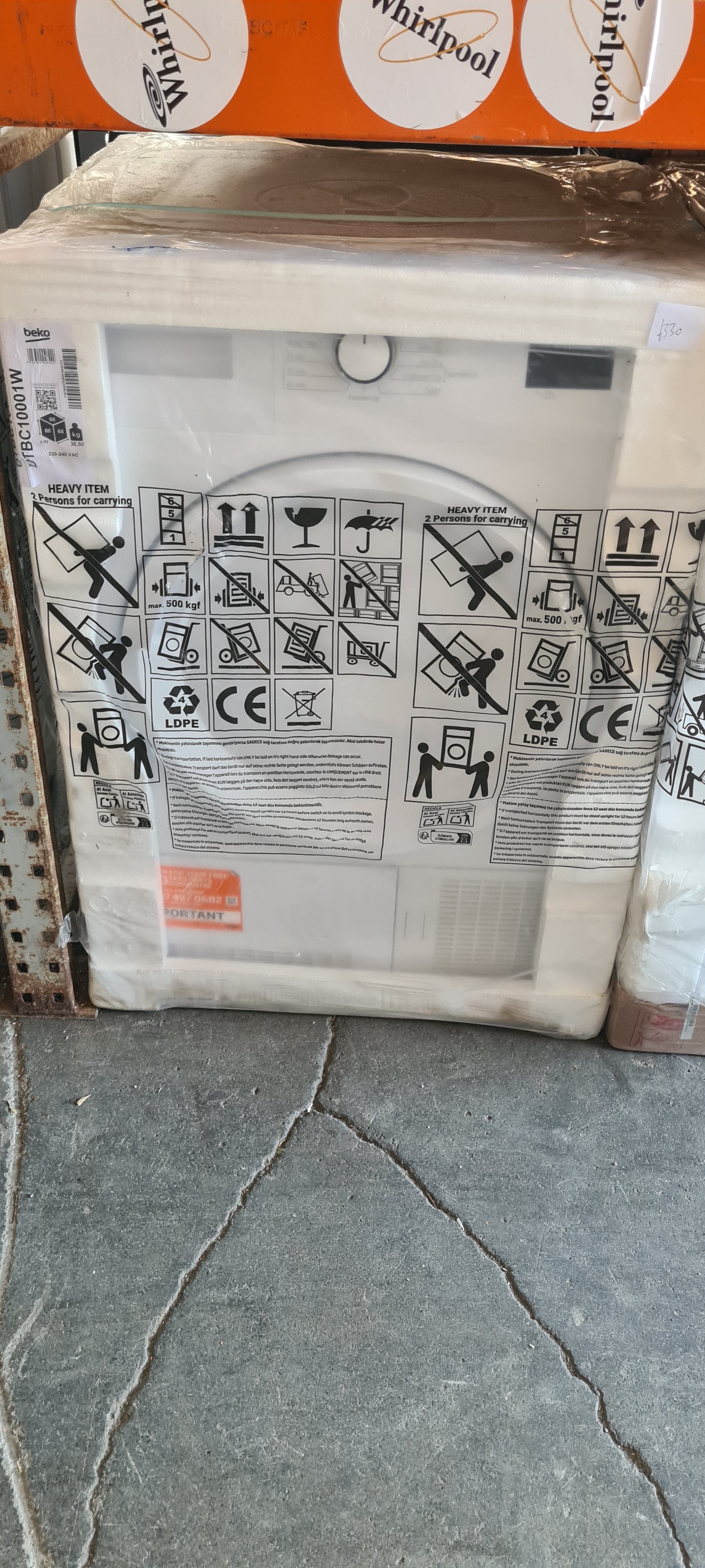 BEKO DTBC10001W 10 kg Condenser Tumble Dryer - White