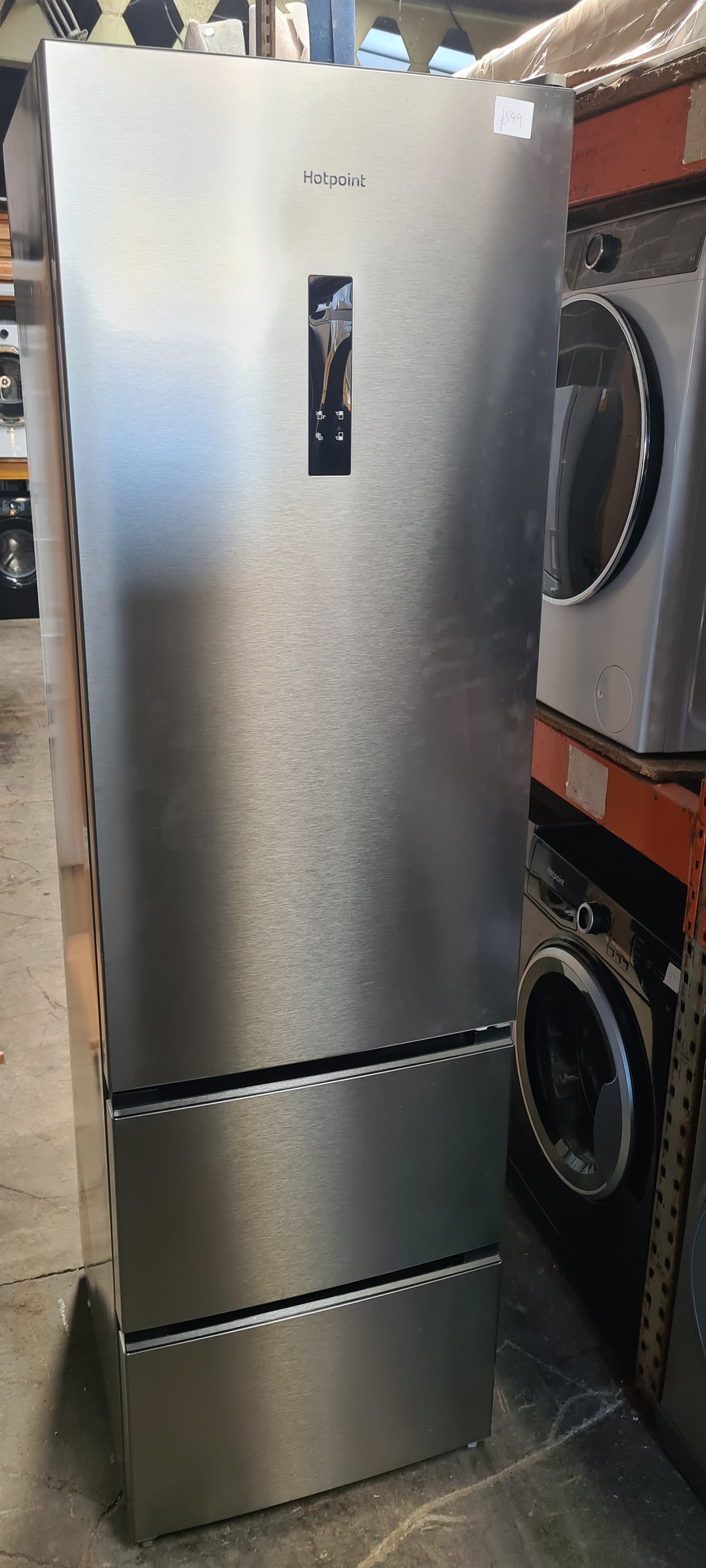 HOTPOINT VitalCare HPKF 5351 XP4UK 60/40 Fridge Freezer - Silver