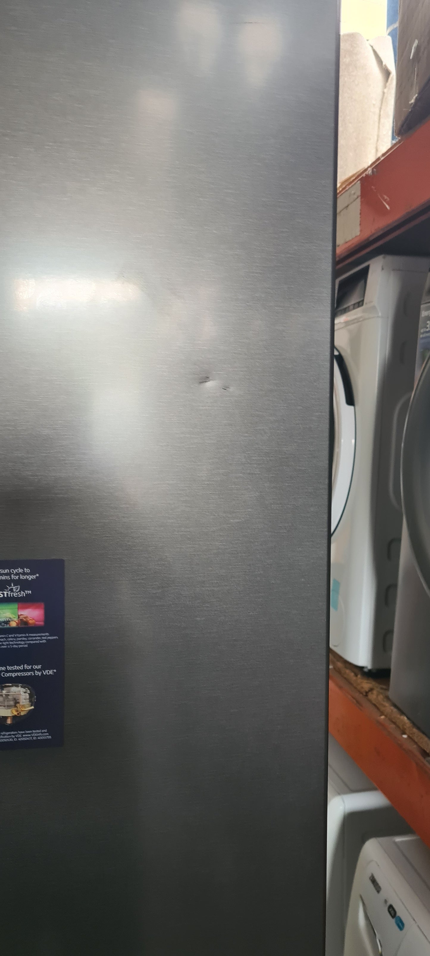 BEKO Pro HarvestFresh AeroFlow CNA7603VPZ 70/30 Fridge Freezer - Black Steel