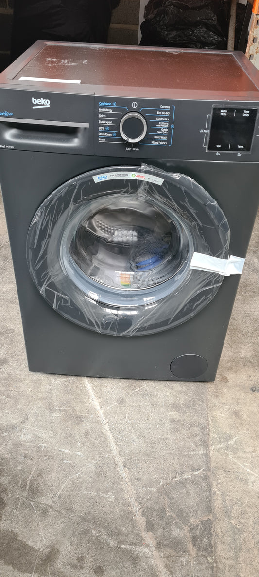 Beko EnergySpin™ B3W31041A 10kg Washing Machine with 1400 rpm - Anthracite - A Rated