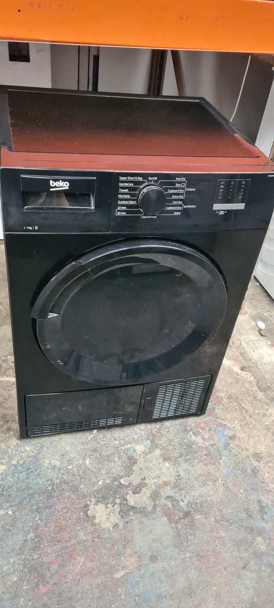Beko DTLCE70051B 7Kg Condenser Tumble Dryer - Black - B Rated