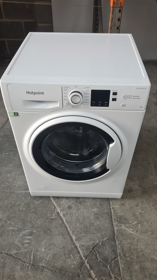 Hotpoint NSWA945CWWUKN 9Kg Washing Machine With 1400 Rpm - White Reconditioned