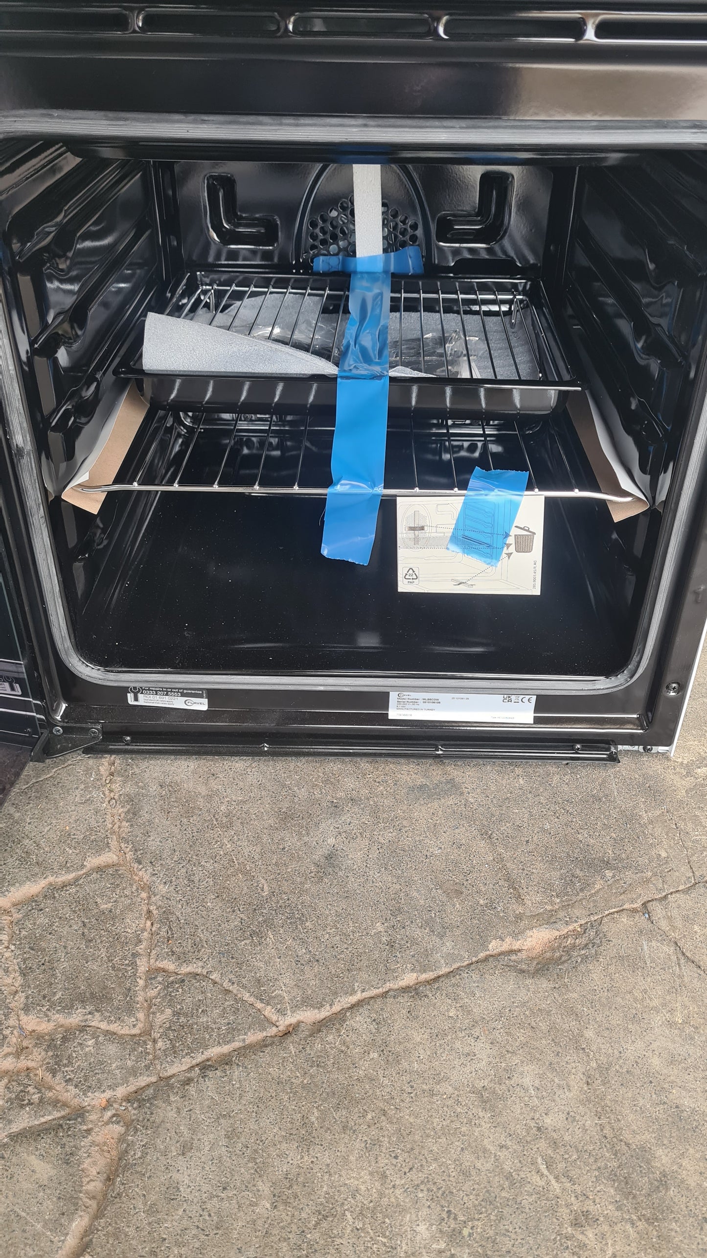 FLAVEL MLB5CDW Electric Ceramic Cooker - White