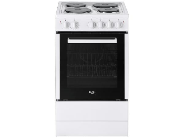 New WHITE Bush BESAW50W 50cm Electric Single Cooker