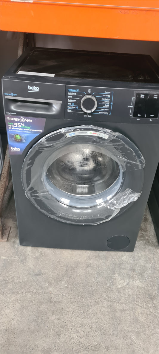 BEKO EnergySpin BM3WT31041A 10kg 1400 Spin Washing Machine - Anthracite