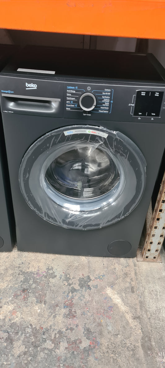 BEKO EnergySpin BM3WT31041A 10kg 1400 Spin Washing Machine - Anthracite