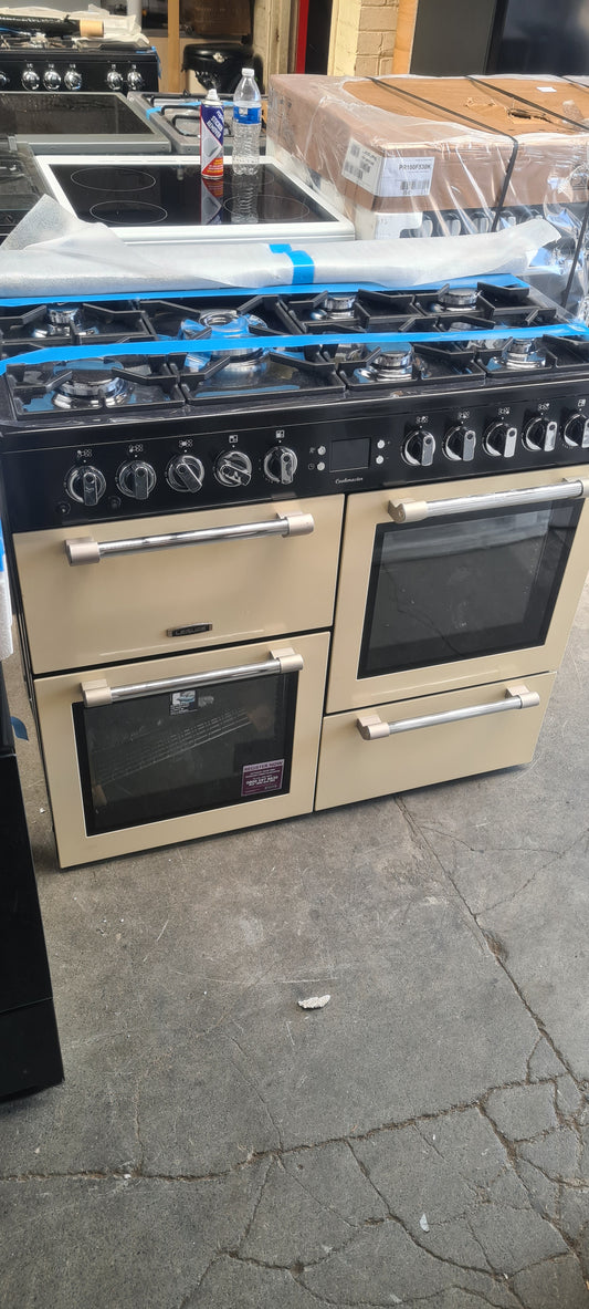 LEISURE Cookmaster CK100G232C 100 cm Gas Range Cooker - Cream