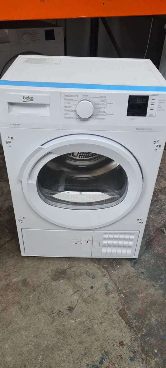Beko DTIKP71131W 7Kg Integrated Heat Pump Tumble Dryer - White - A++ Rated