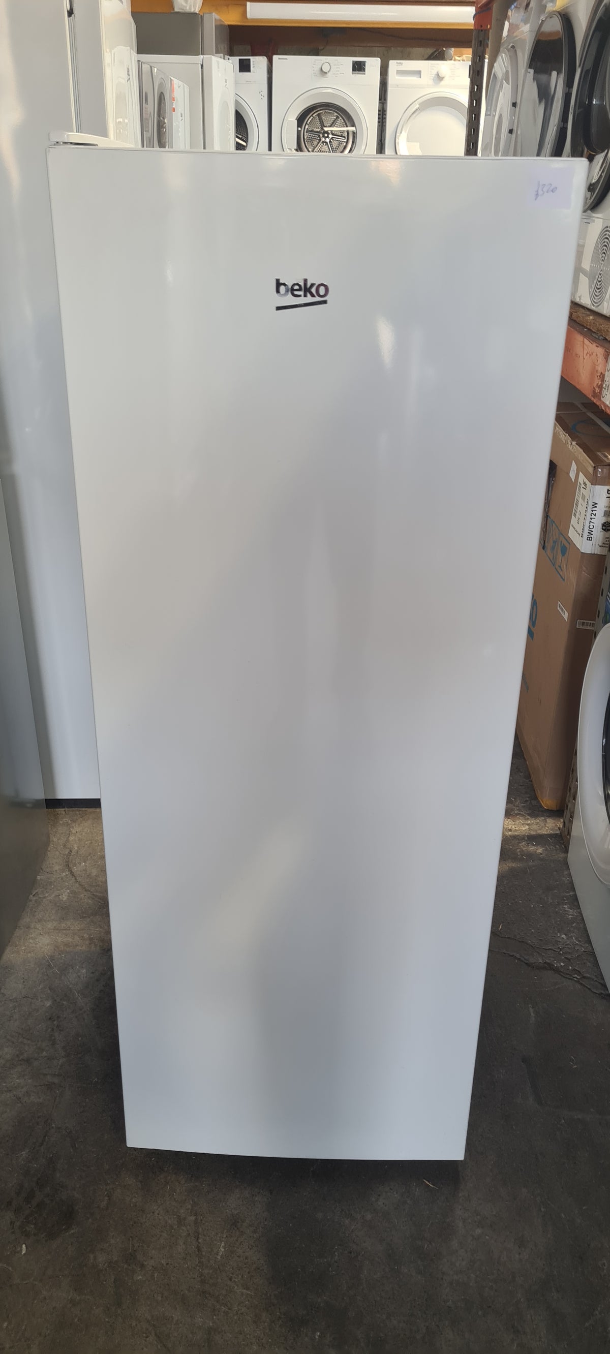 BEKO FNE4545W Tall Freezer - White