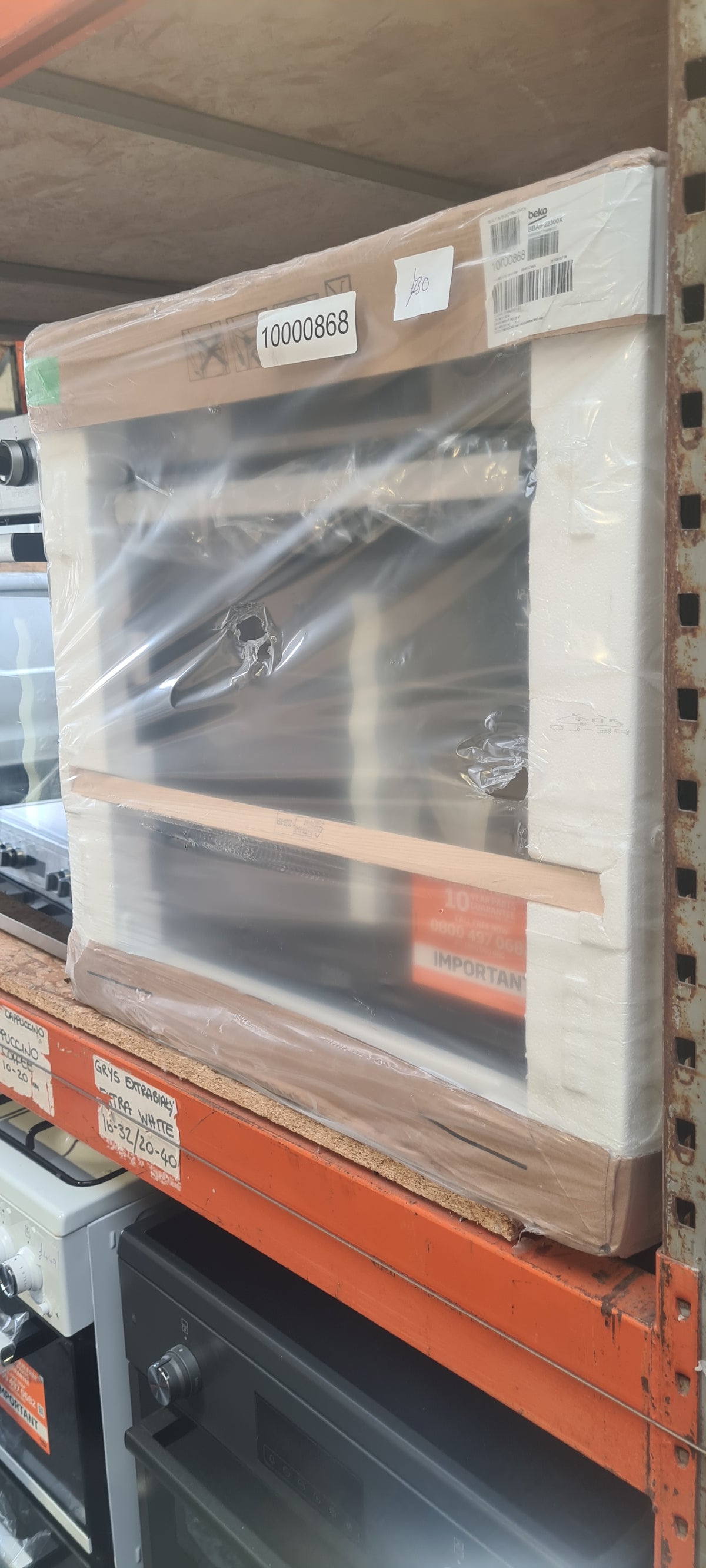 Beko BBAIF22300X AeroPerfect™
Built-In Electric Single Oven, Stainless Steel, A Rated