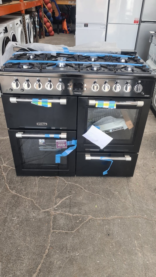 LEISURE Cookmaster CK100G232K 100 cm Gas Range Cooker - Black