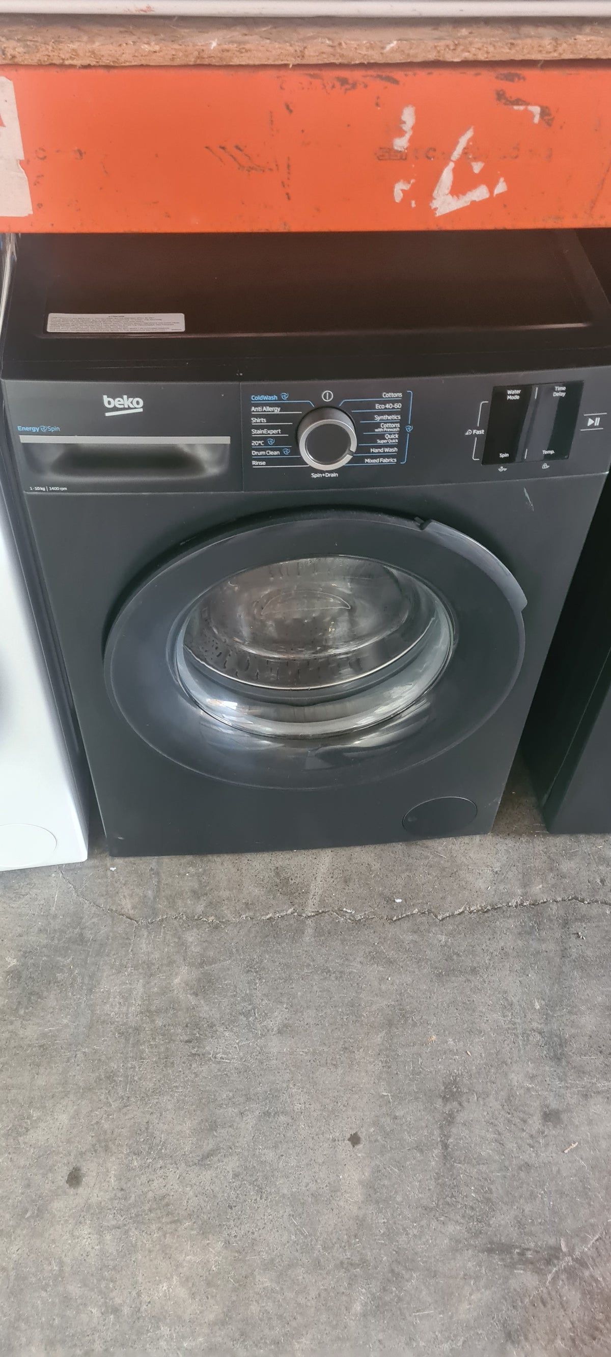 BEKO EnergySpin BM3WT31041A 10kg 1400 Spin Washing Machine - Anthracite